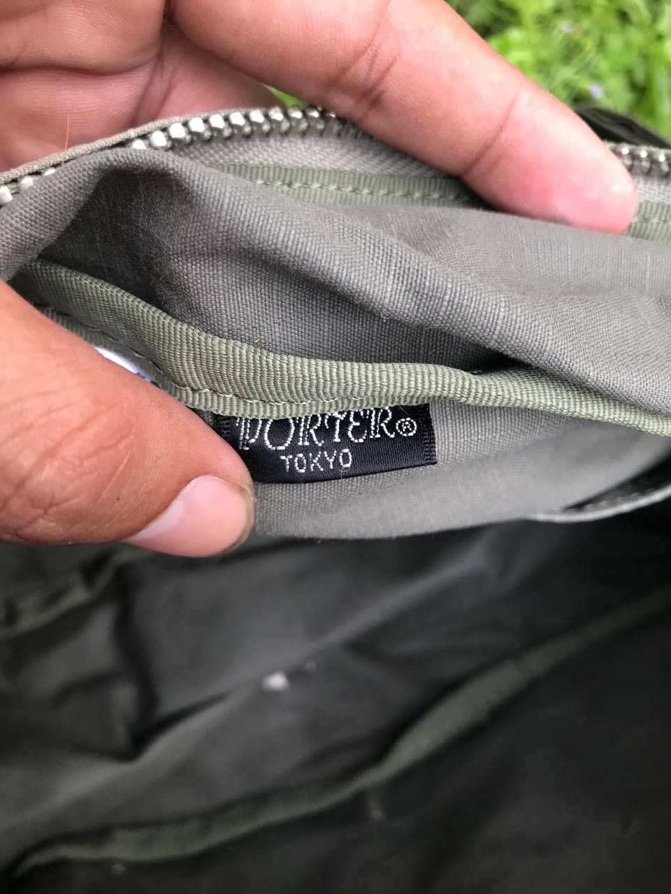 Porter Porter Green Army Pouch Bag Size ONE SIZE - 3 Thumbnail