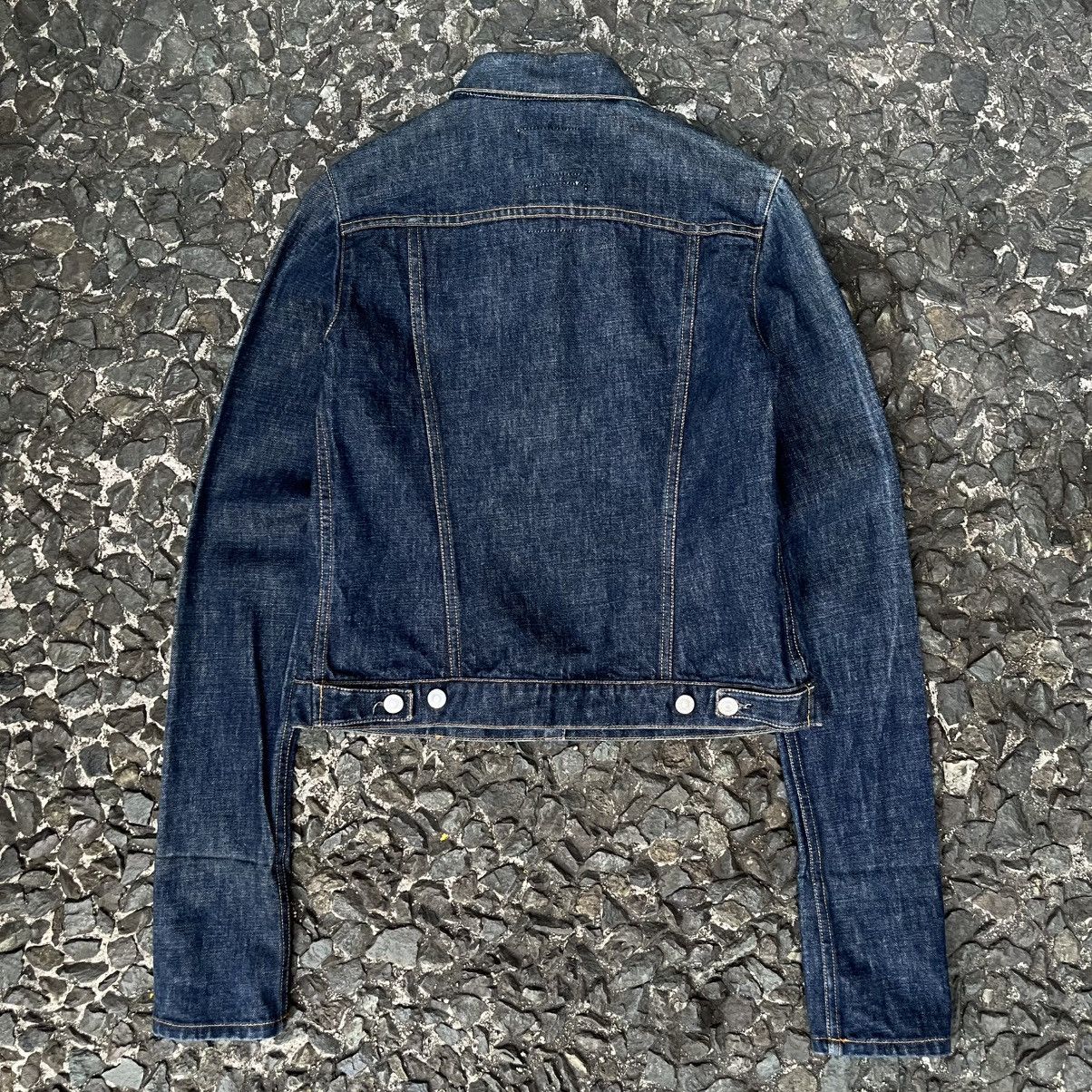 Helmut Lang Helmut lang AW1999 Elongated Sleeves Denim Trucker Jacket Size US M / EU 48-50 / 2 - 16 Thumbnail