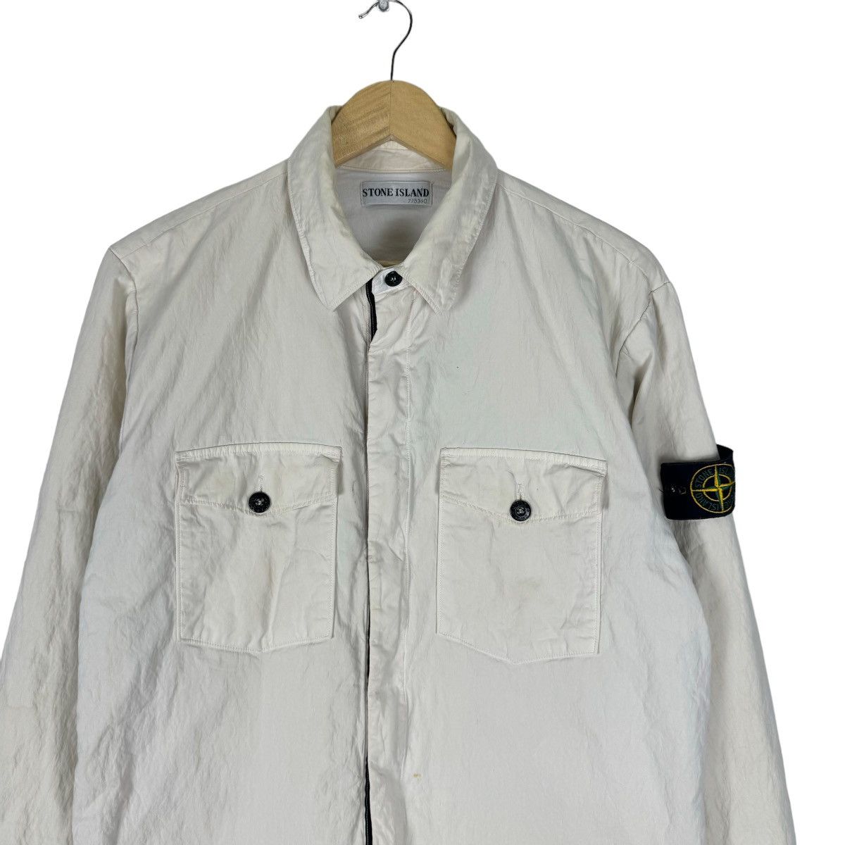 Stone Island 🌟STONE ISLAND 2 POCKET ZIPPER JACKET Size US L / EU 52-54 / 3 - 6 Thumbnail