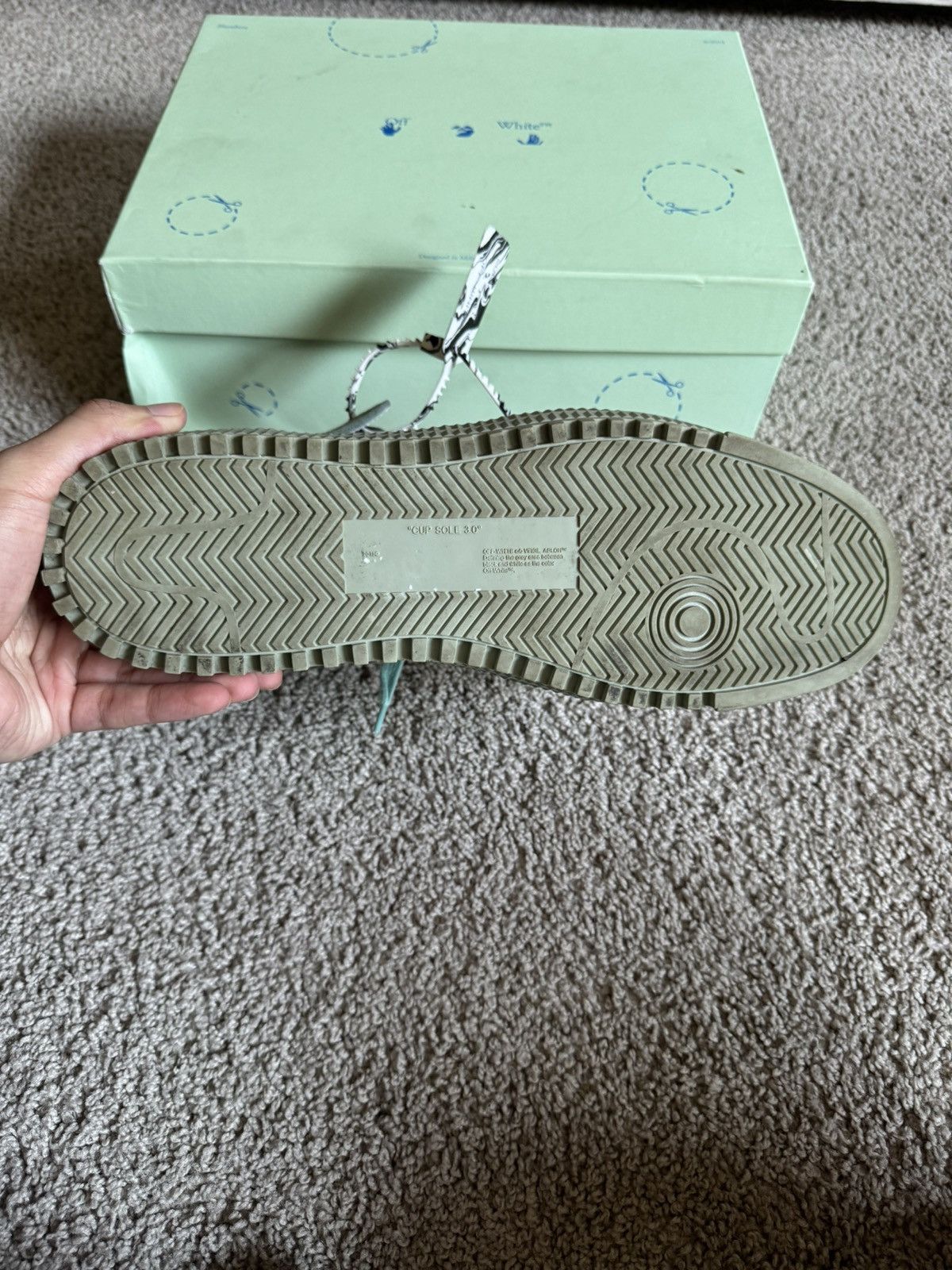 Designer × Off-White Off-White Off-Court High ‘Mint Green’ Size 12 Size US 12 / EU 45 - 11 Thumbnail