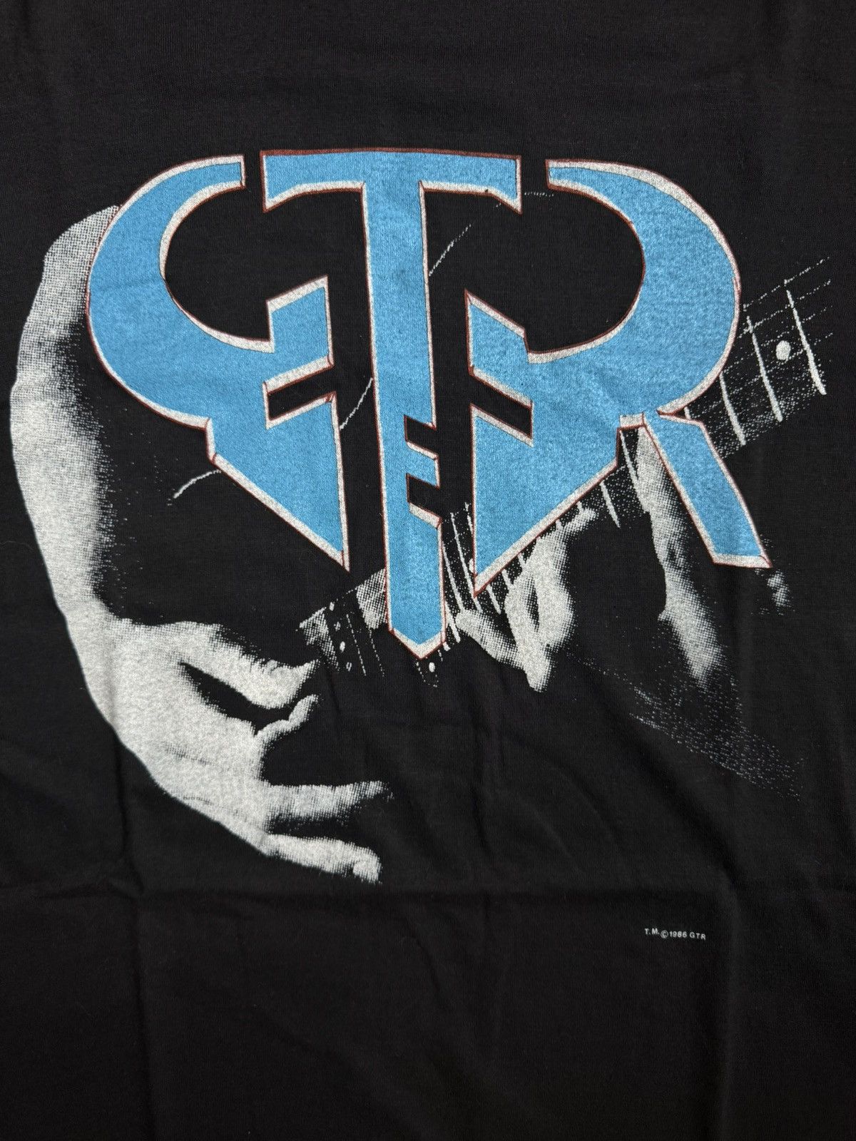 Vintage Rare Vintage GTR 80s G-Tour Concert Band Tee Single Stitch Size US L / EU 52-54 / 3 - 3 Thumbnail