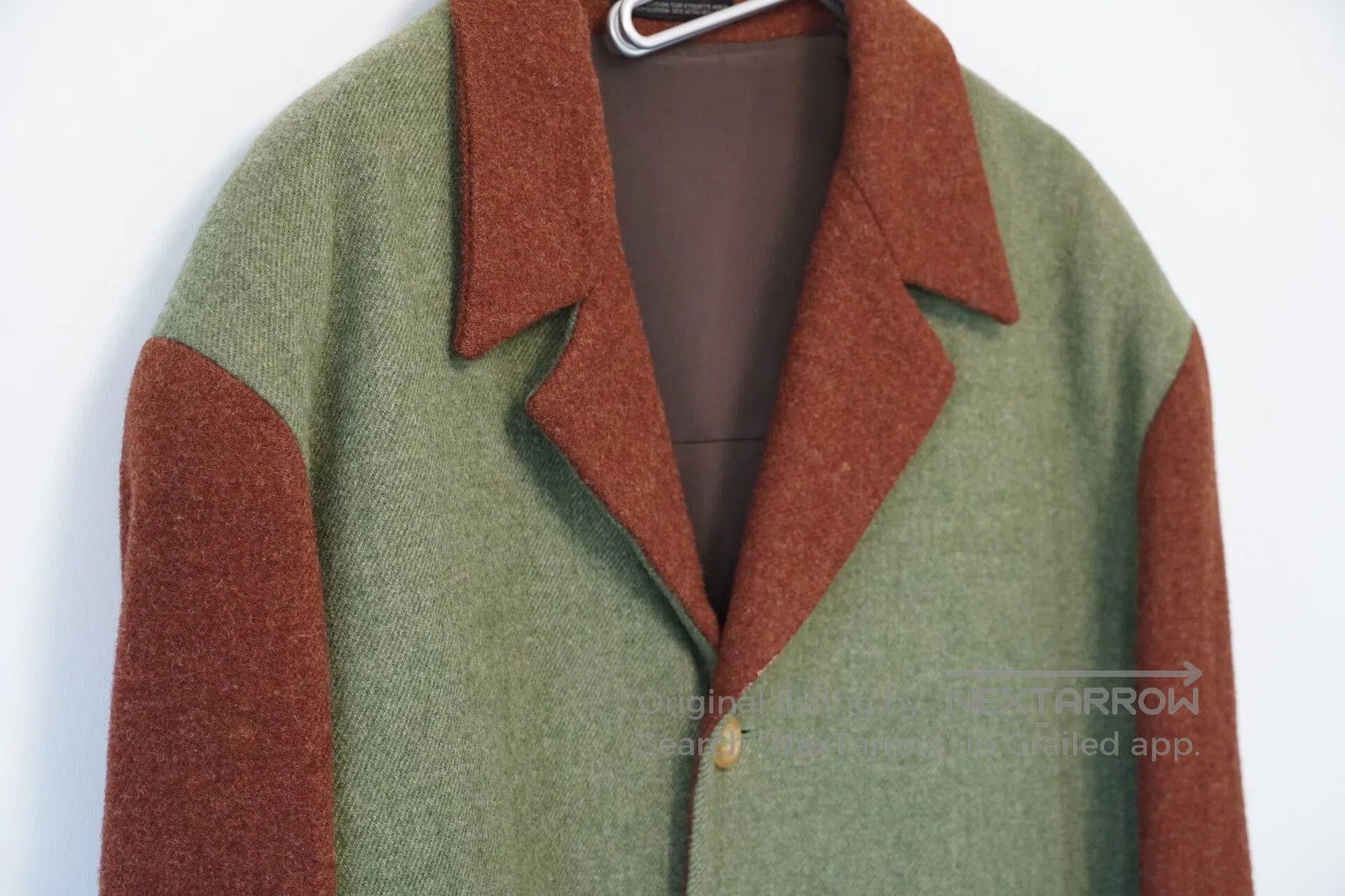 Yohji Yamamoto Yohji Yamamoto Color Block Wool Coat. Size US M / EU 48-50 / 2 - 4 Thumbnail
