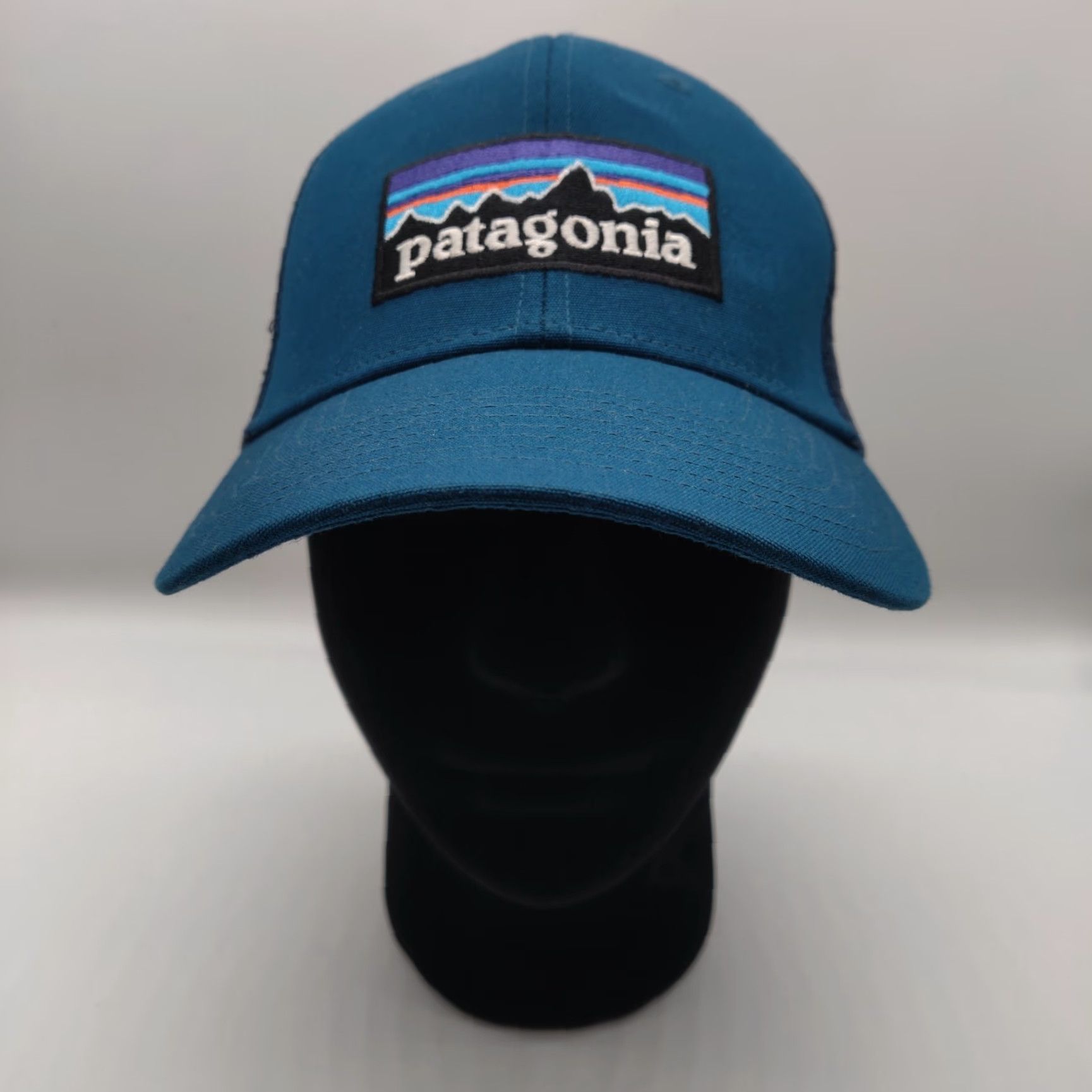 Patagonia Patagonia Hat Mens Trucker Navy P-6 Logo Mid Crown 2017 Baseball Cap Adjustable Breathable One Size Men Navy Patagonia Trucker Hat 2017 Mens Size ONE SIZE - 2 Thumbnail