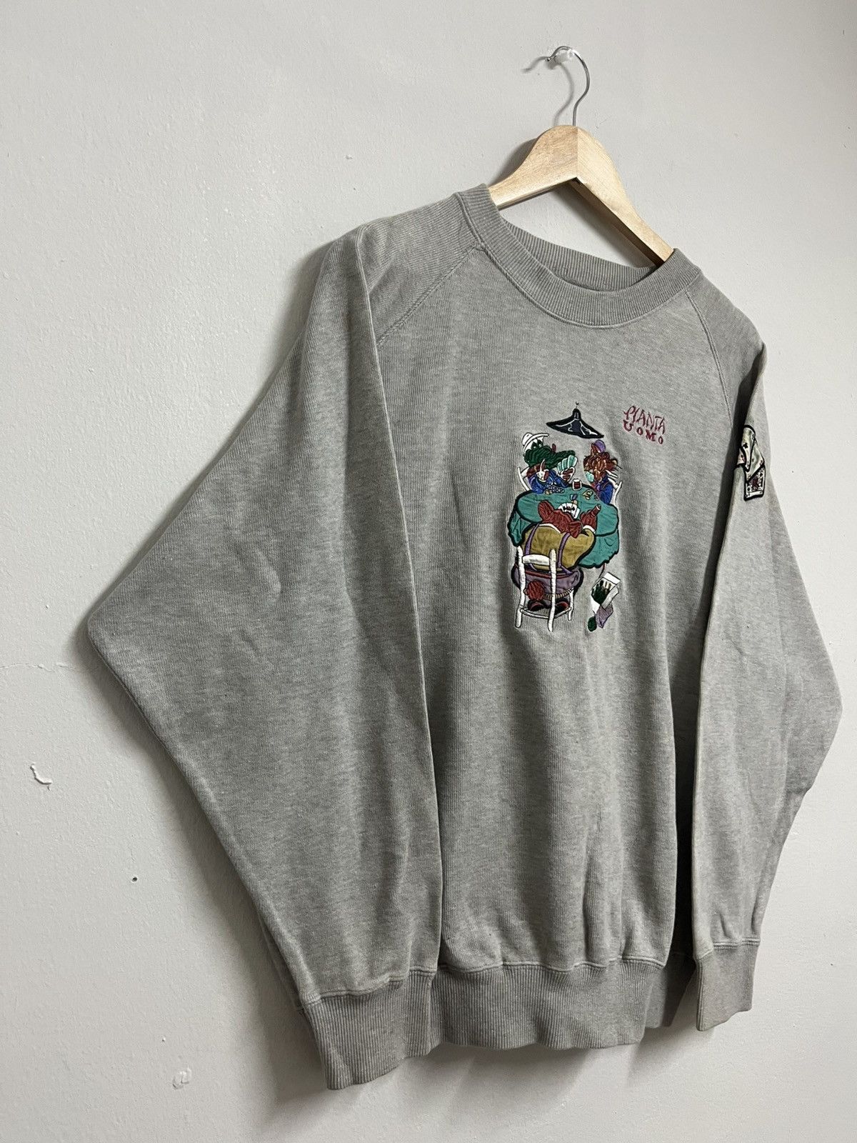 Hysteric Glamour 💥Steal Now💥Pianta Uomo Crazy Card Gamblers Sweatshirts Size US L / EU 52-54 / 3 - 2 Thumbnail