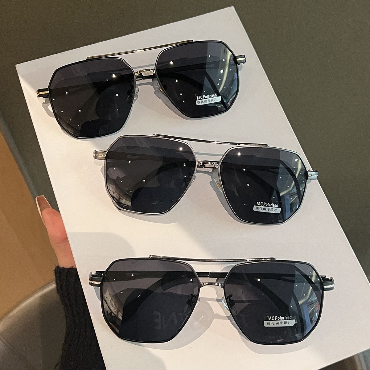 VIBE Crazy Street ins style custom avant-garde sunglasses Size ONE SIZE - 3 Thumbnail