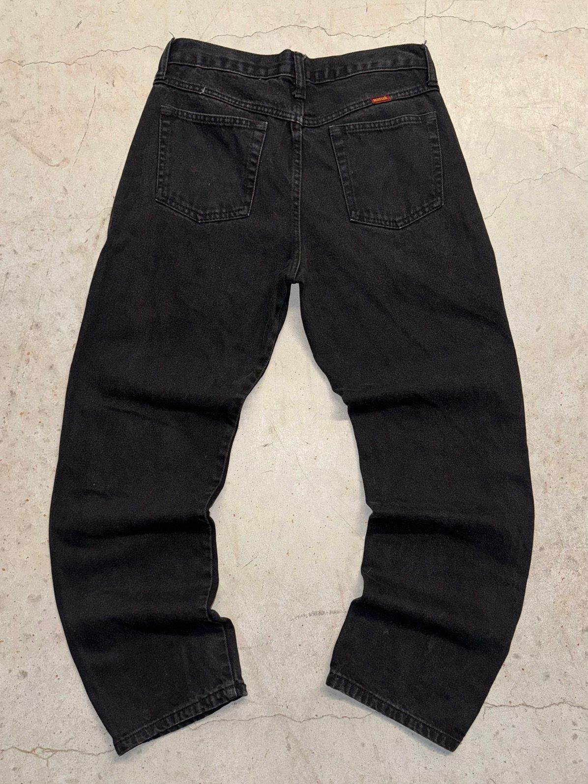 Vintage Crazy Vintage 90s Carhartt Style Faded Black Baggy Jeans Size US 31 - 4 Thumbnail