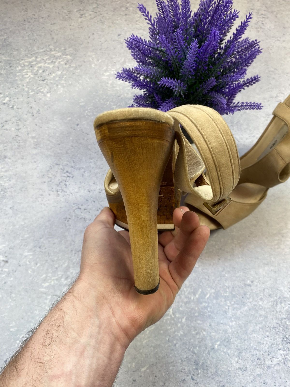 Jimmy Choo Jimmy Choo Women’s Heels Leather Suede Shoes Size 39 Size US 9 / IT 39 - 12 Thumbnail
