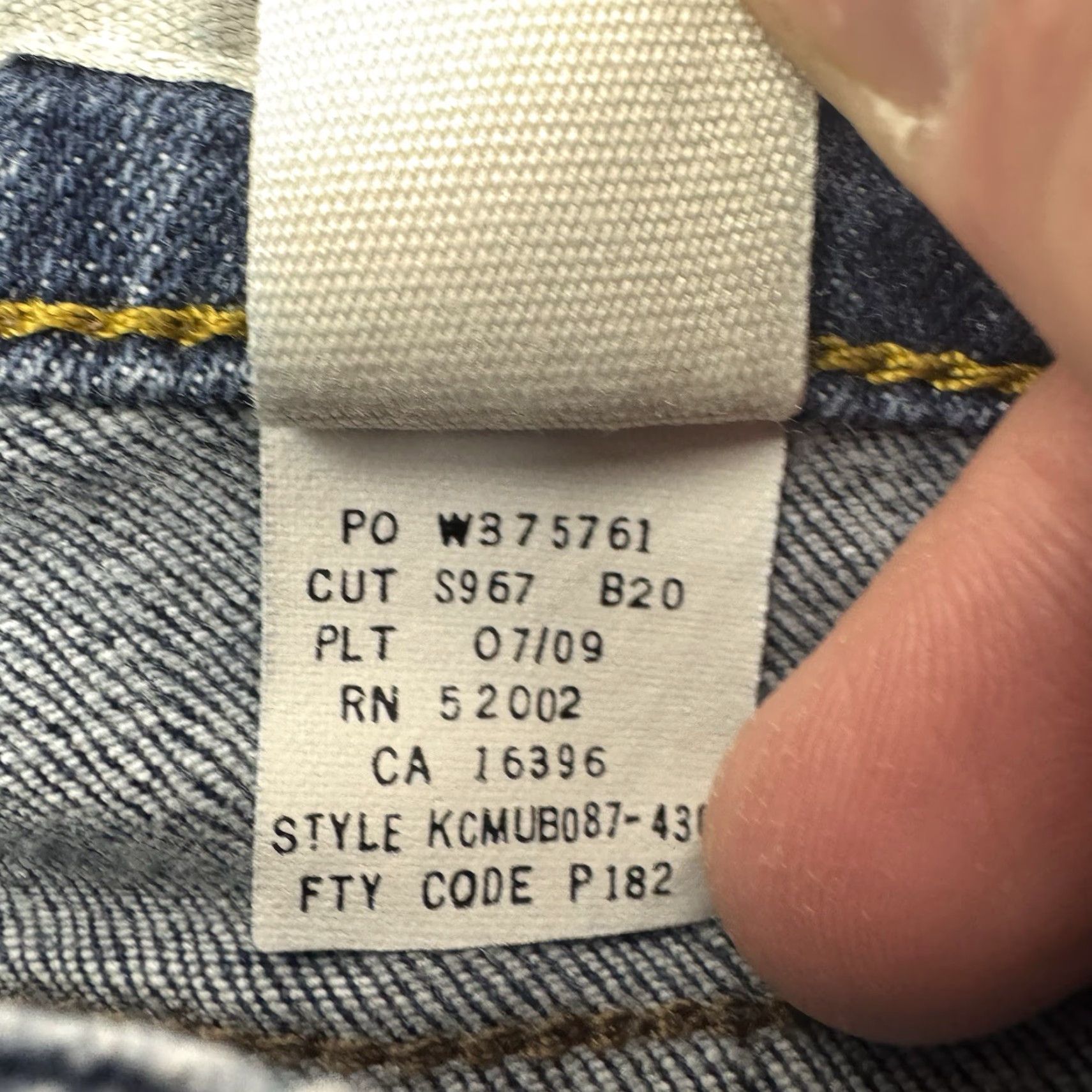 DKNY VINTAGE DKNY Jeans Bootcut Womens 8R Hipster 90s Y2K Blue Cotton Size 30" / US 8 / IT 44 - 4 Thumbnail