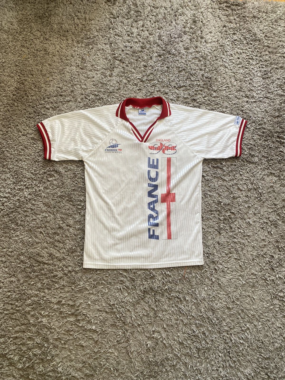 Vintage Vintage England soccer jersey France 1998 Size US XL / EU 56 / 4 - 1 Thumbnail