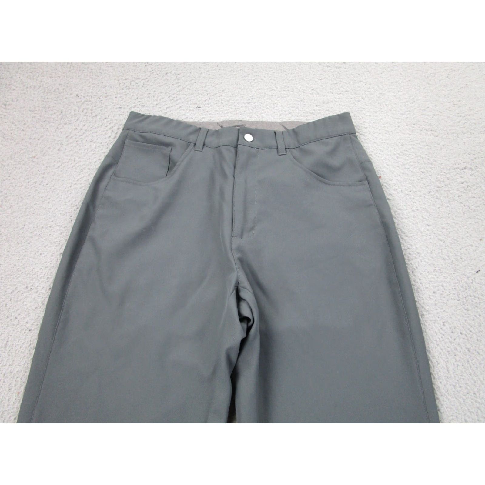 Warehouse TGW Mens Pants 30x32 Gray Tech Performance Golf Warehouse Casual Daily Preppy Size US 30 / EU 46 - 2 Thumbnail
