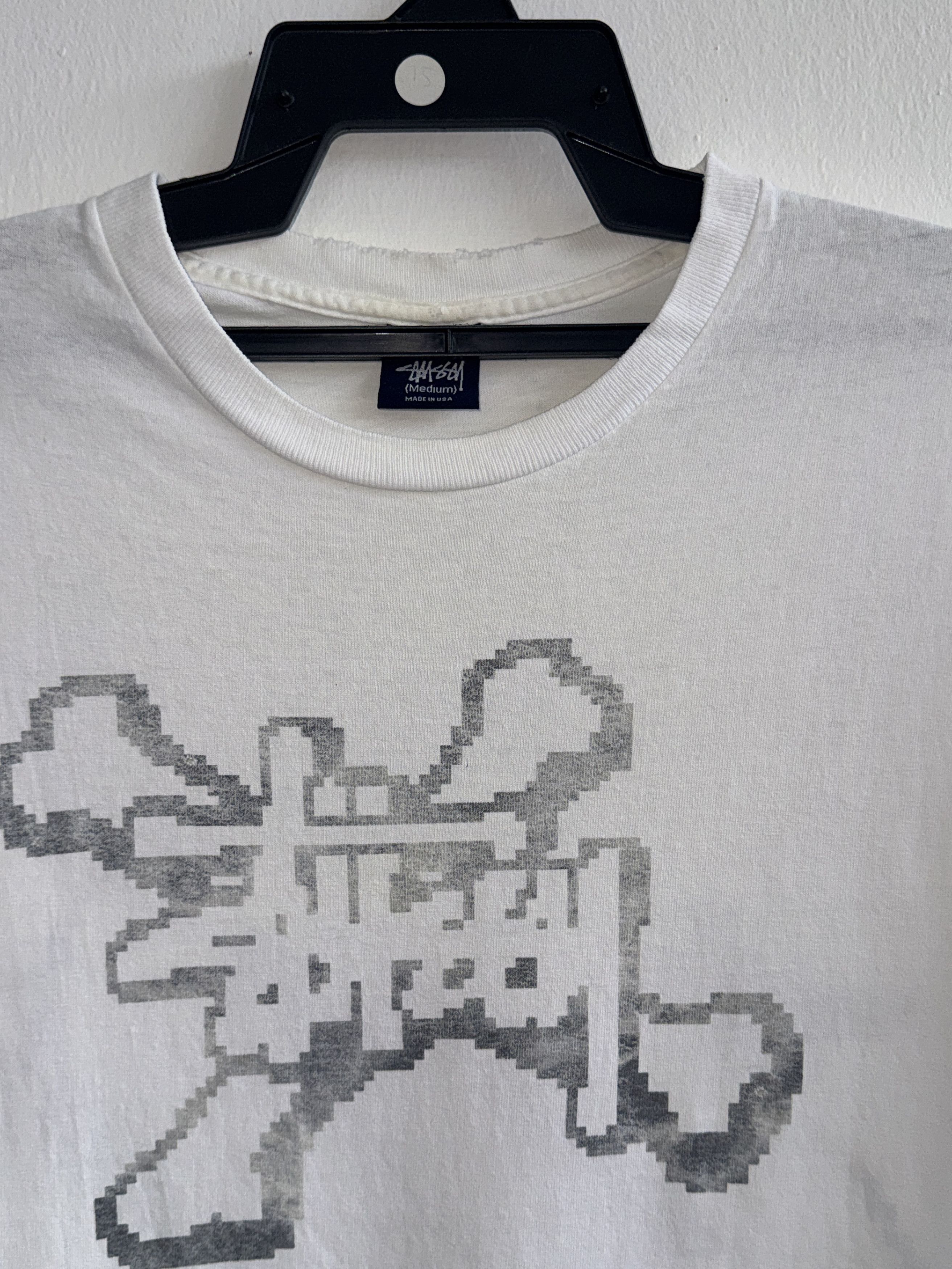 Stussy Stussy Digital Cross Bone Vintage T-Shirt Size US M / EU 48-50 / 2 - 2 Thumbnail