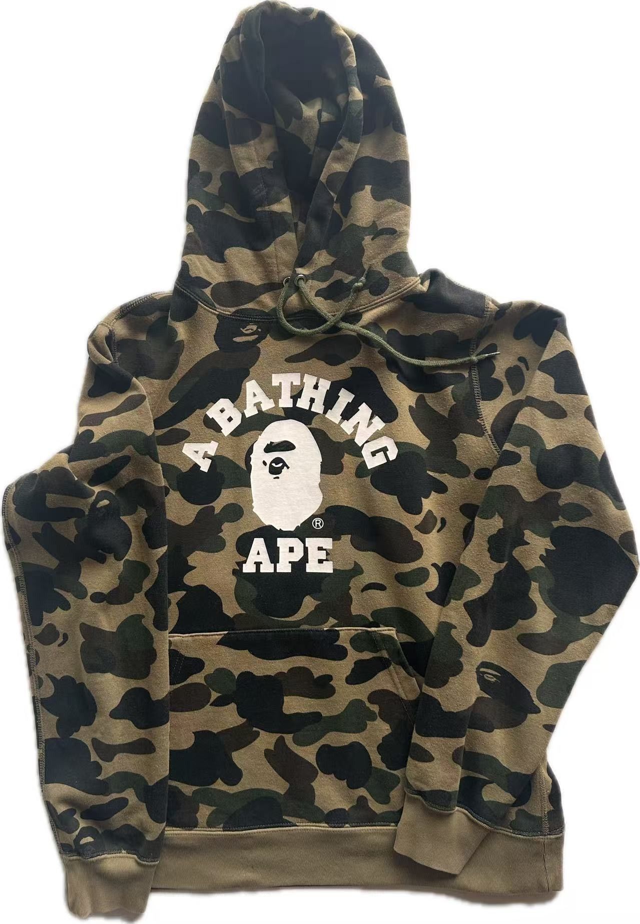 Bape Authentic A Bathing Ape(BAPE) camo hoddie Size S / US 4 / IT 40 - 1 Thumbnail