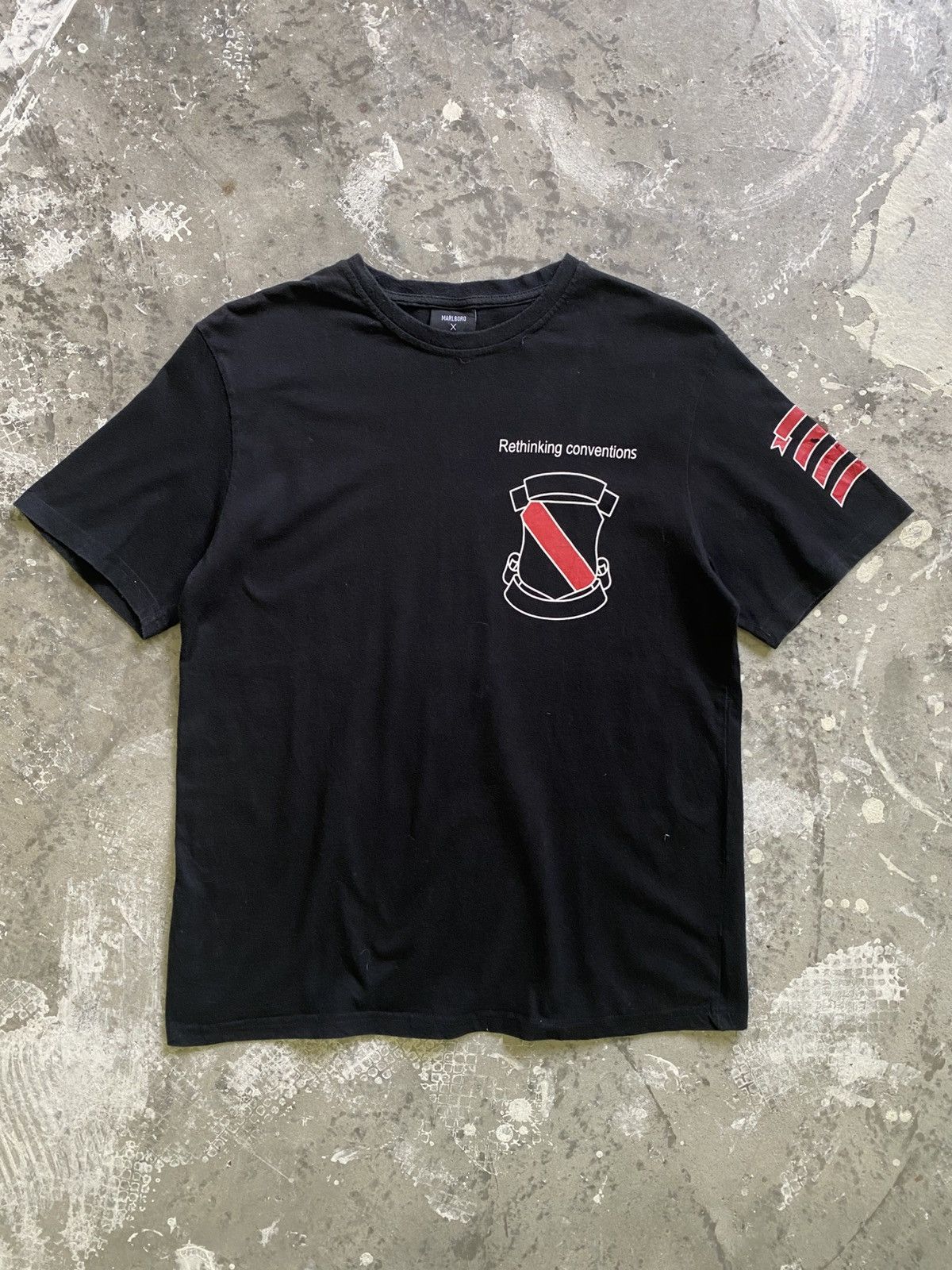 Japanese Brand Number Nine X Marlboro Rethinking Conventions Tee Size US S / EU 44-46 / 1 - 1 Thumbnail