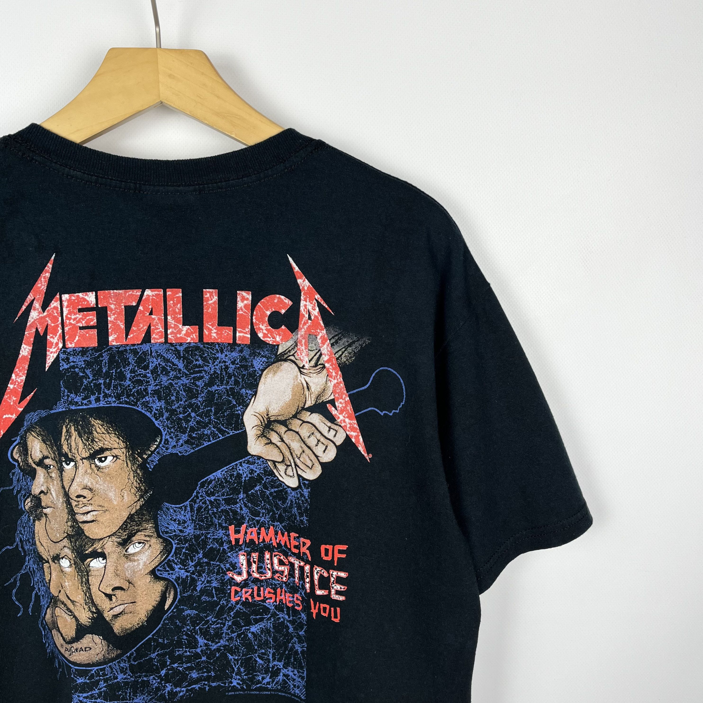Band Tees Vintage Metallica And Justice For All Rock Band T Shirt 1994 Size US M / EU 48-50 / 2 - 16 Thumbnail