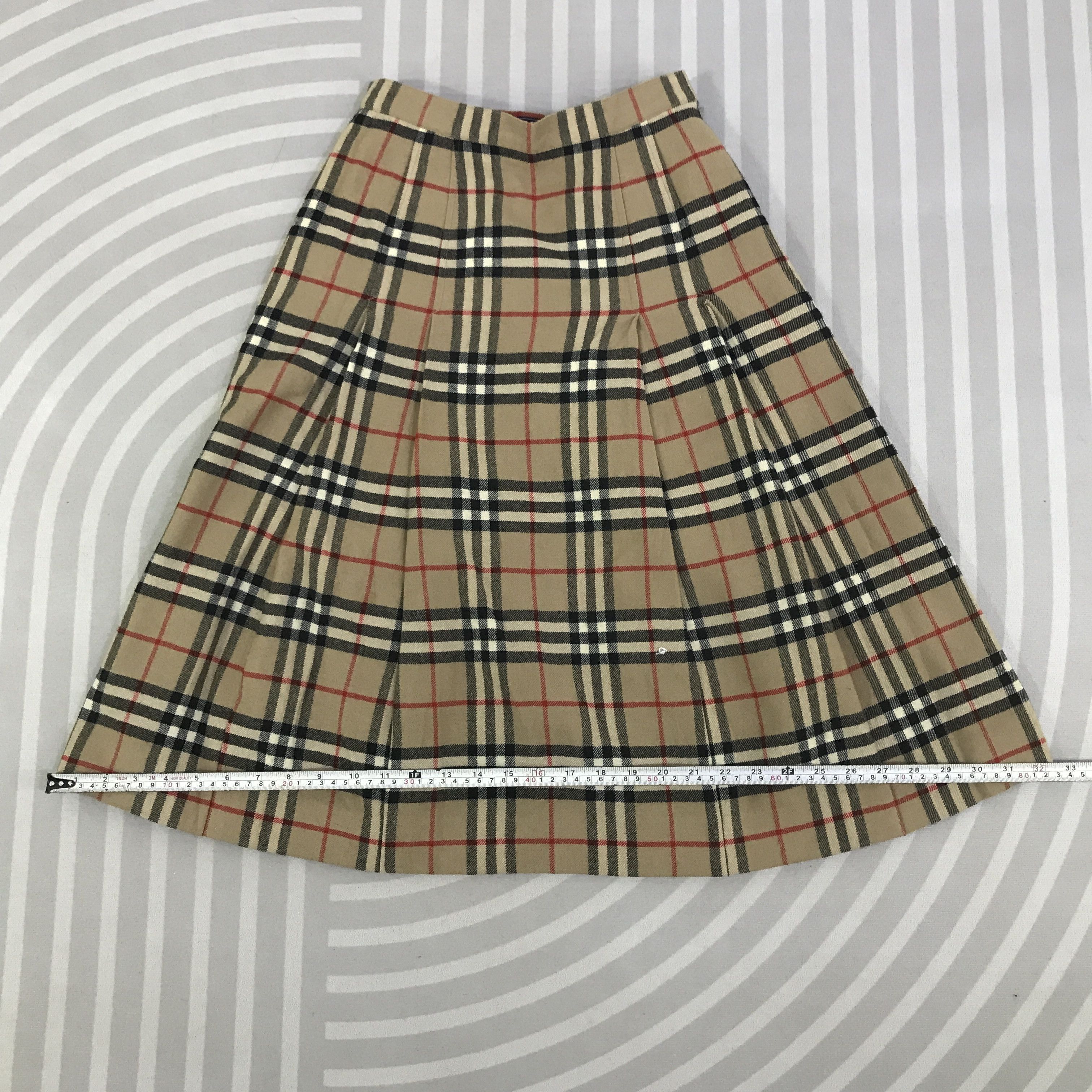 Burberry Vintage Burberry Skirt K130B19 Size 22" - 9 Thumbnail