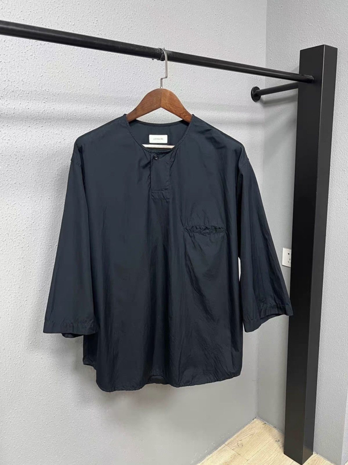 Lemaire Lemaire short sleeve sandwashed silk shirt Size US L / EU 52-54 / 3 - 1 Thumbnail