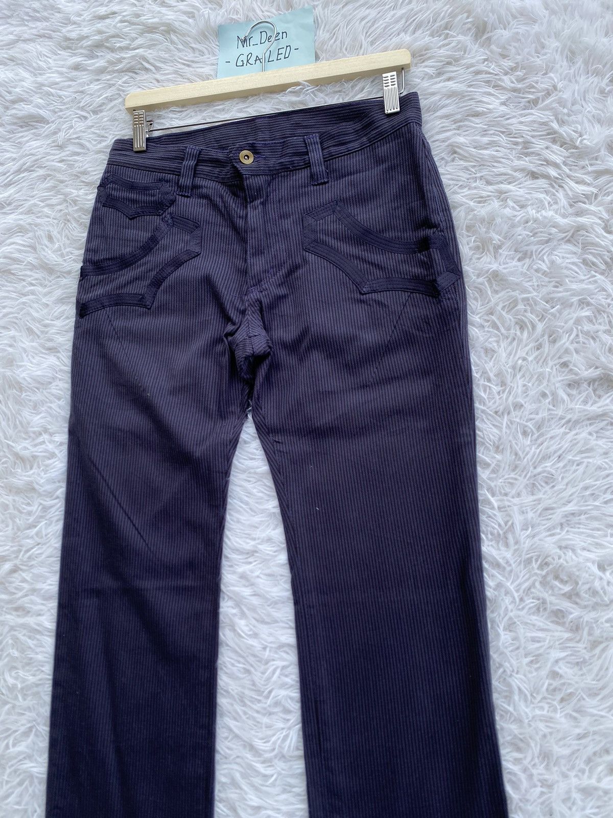 Number (N)ine Rare Vintage Number Nine Stripes Pants Size US 31 - 8 Thumbnail