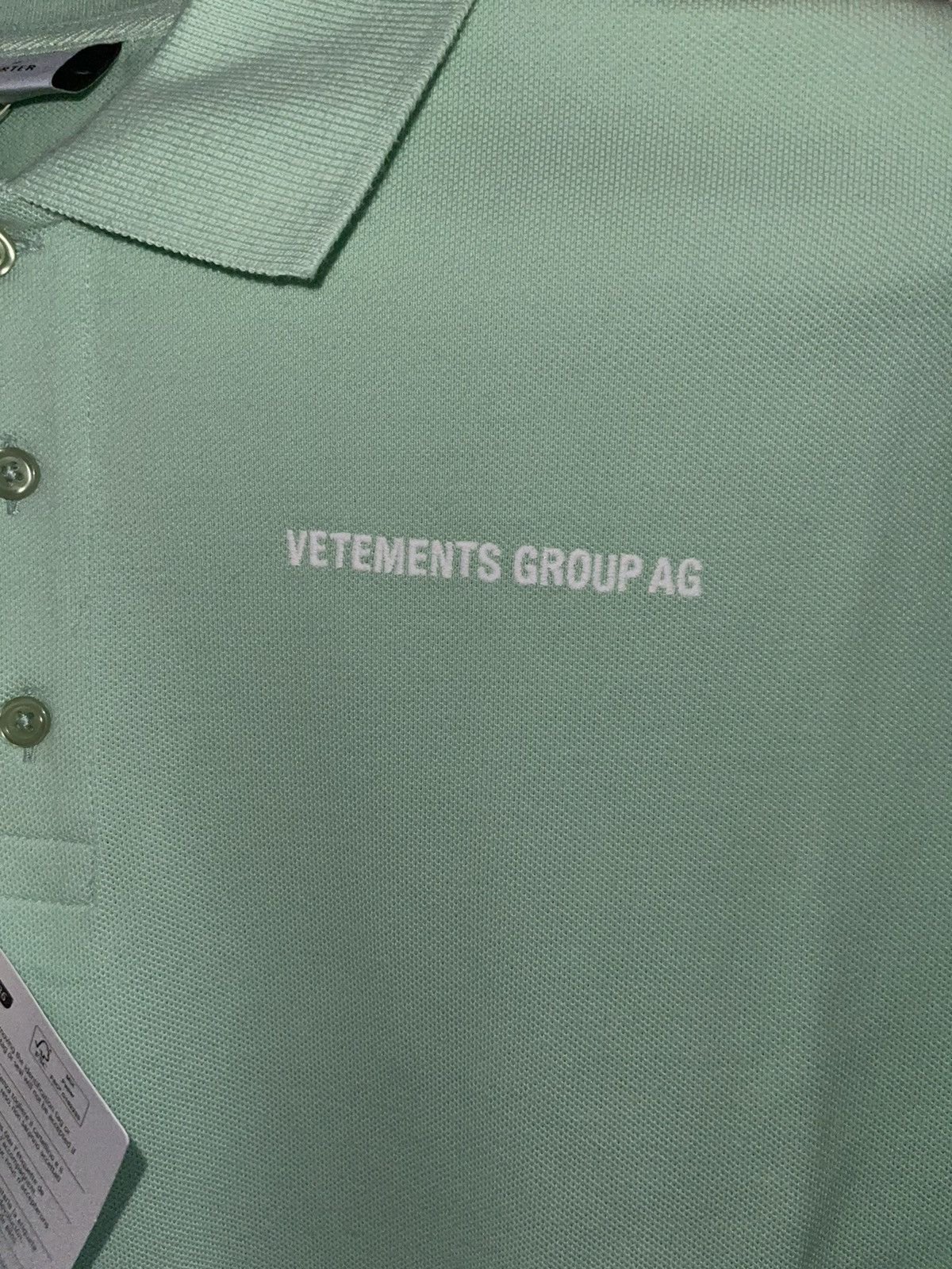 Vetements Vetements SS18 Volksb Long Sleeve Polo Size US L / EU 52-54 / 3 - 4 Thumbnail