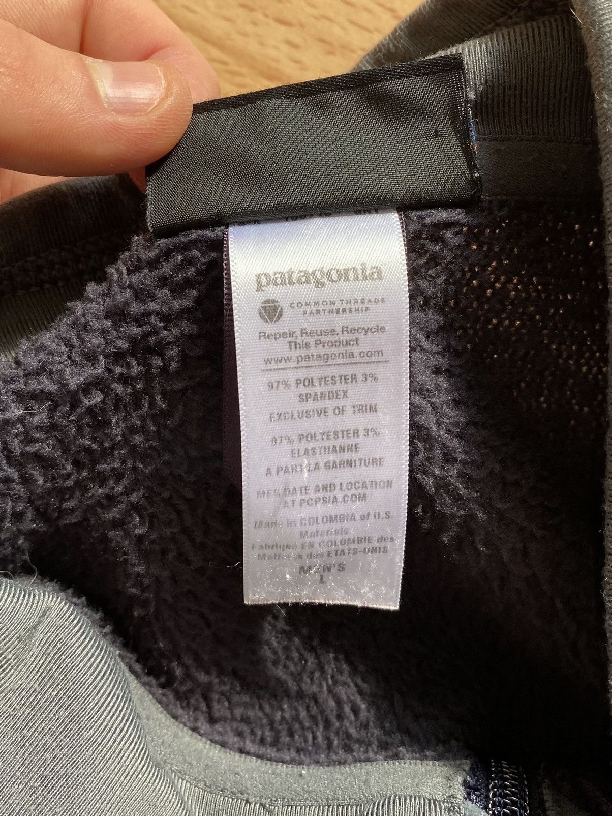 Patagonia Patagonia Full Zip Fleece Stretch Jacket Blue Men's Size L Size US L / EU 52-54 / 3 - 4 Thumbnail