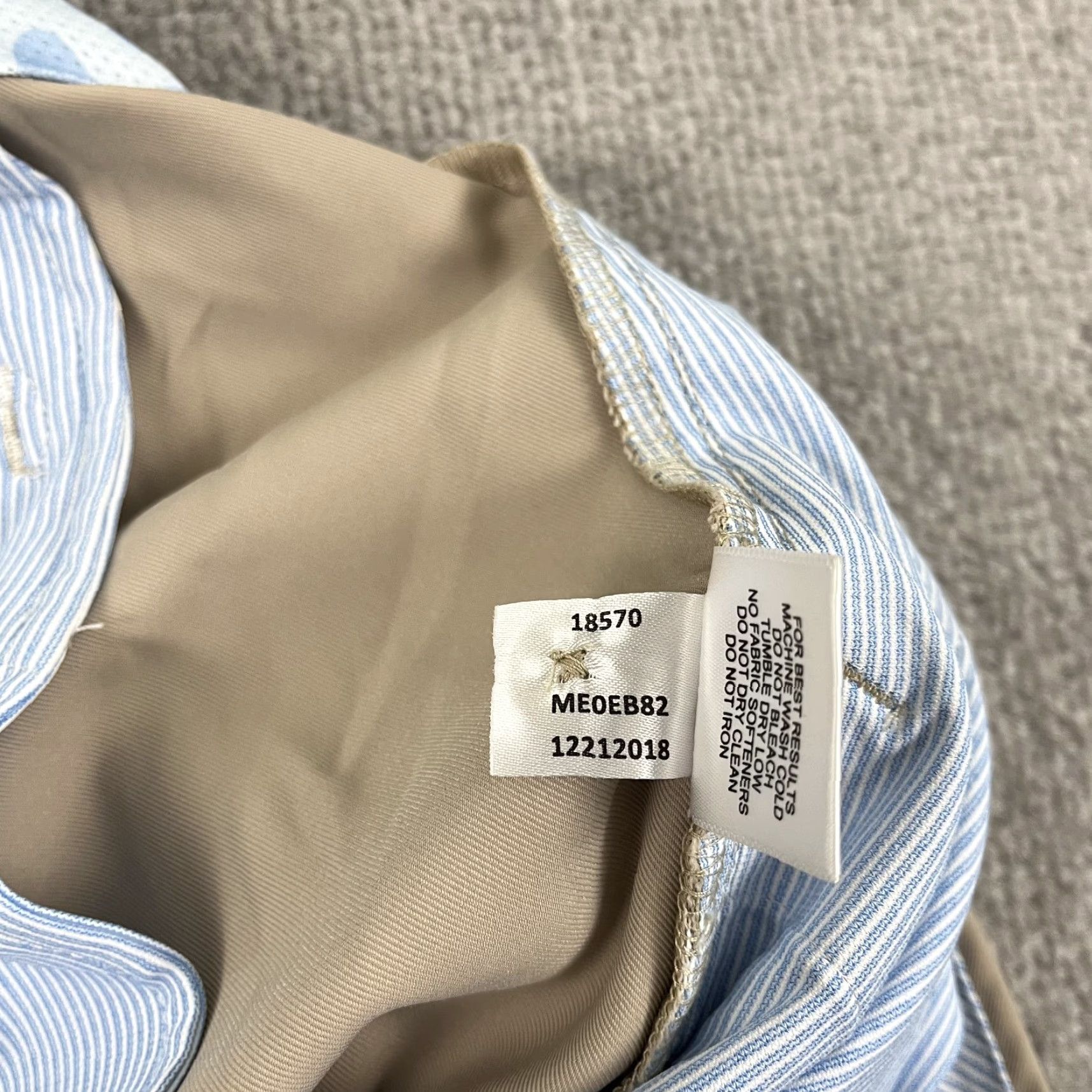 Peter Millar Peter Millar Salem Performance Chino Shorts Mens 42 9" Brown Golf Preppy Sport Size US 42 / EU 58 - 7 Thumbnail