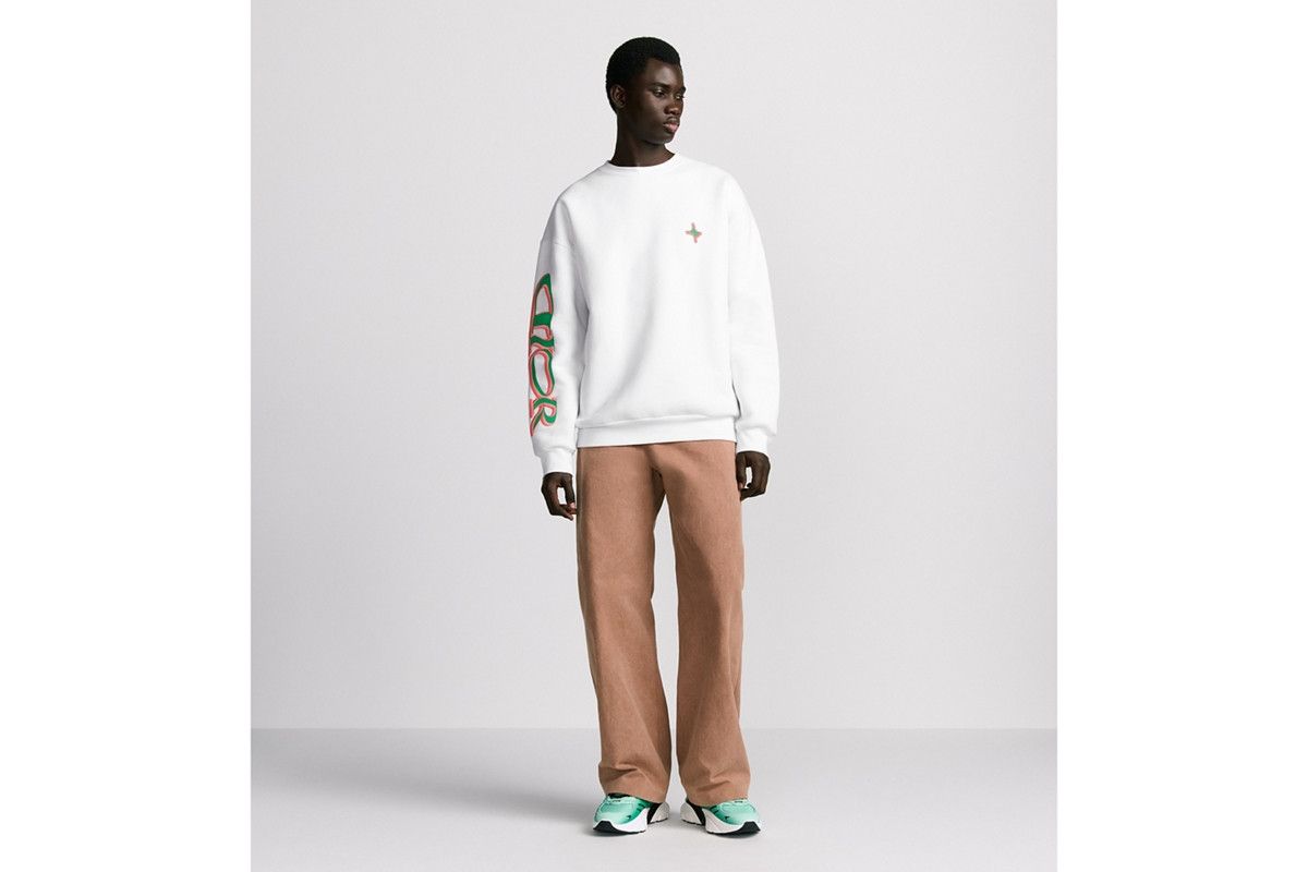 Dior o1bcso1str0326 Lewis Mamilton Sweatshirt in White Size US S / EU 44-46 / 1 - 4 Thumbnail