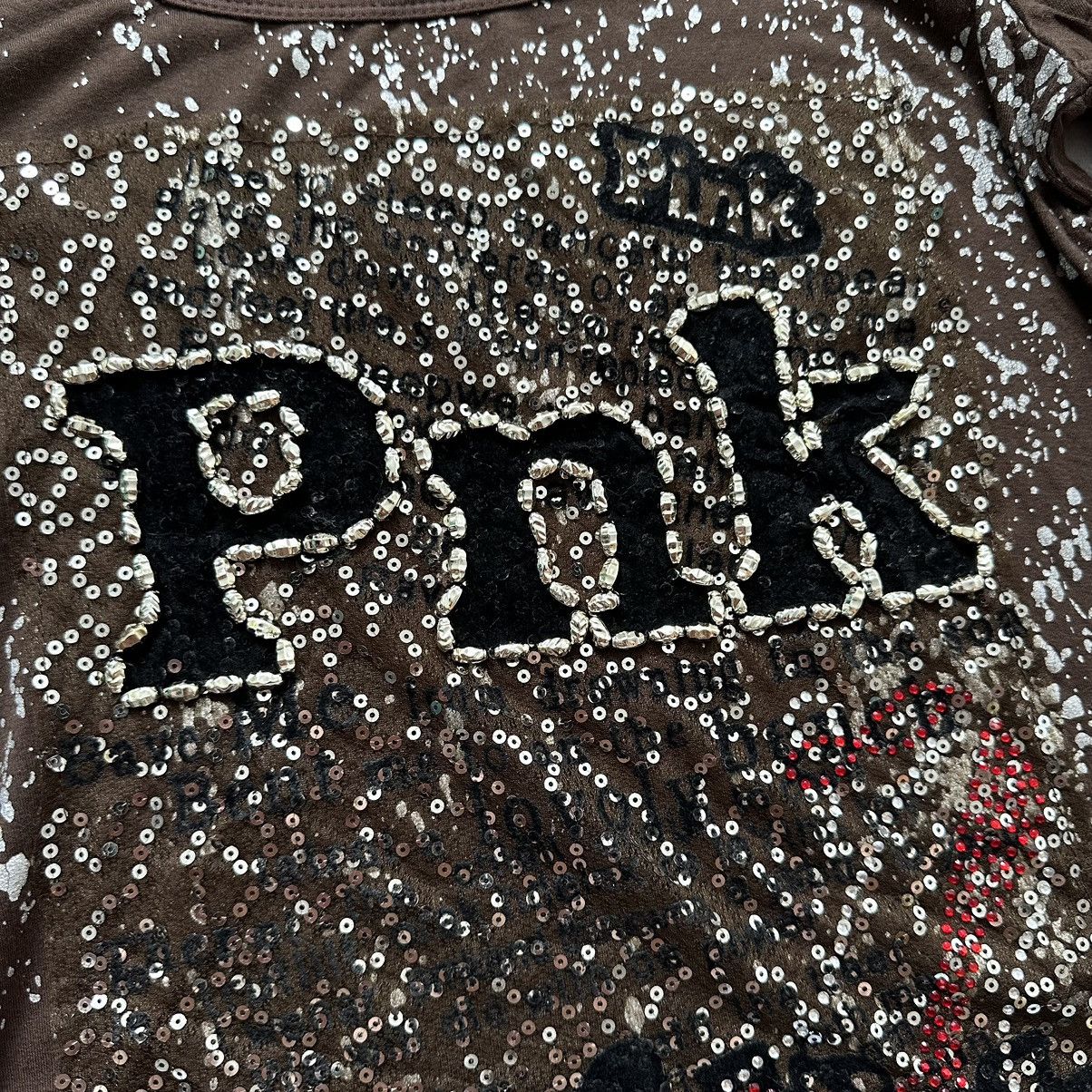 Hysteric Glamour × If Six Was Nine × Japanese Brand Y2K Punk Hysteric Glamour Style Rhinestones Long Sleeve Size M / US 6-8 / IT 42-44 - 8 Thumbnail