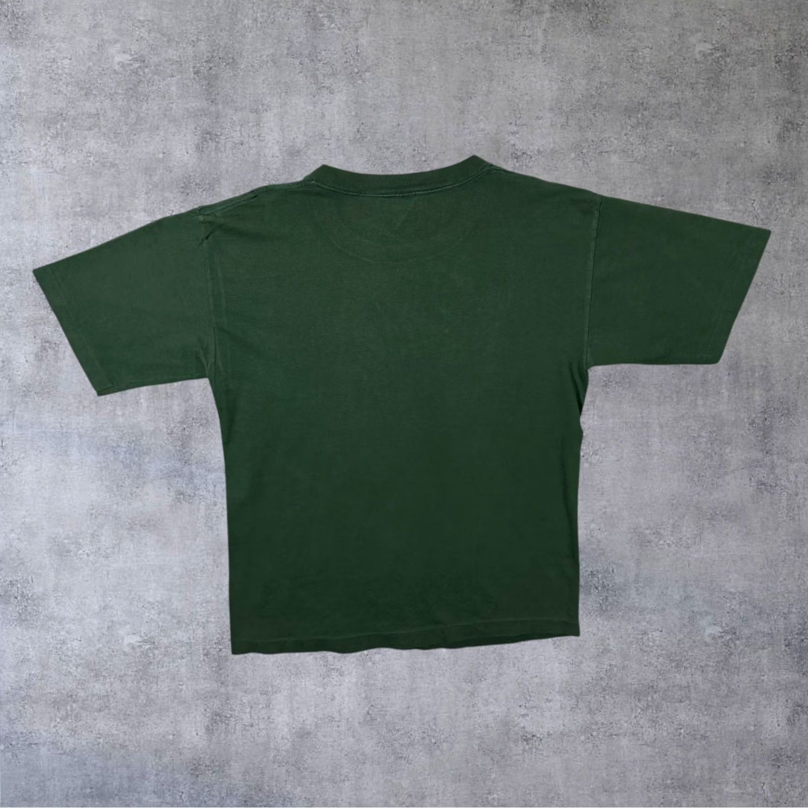 NFL VINTAGE NFL Green Bay Packers Logo 7 1995 T-Shirt Large Green Single Stitch Shirt Mens Size US L / EU 52-54 / 3 - 2 Thumbnail