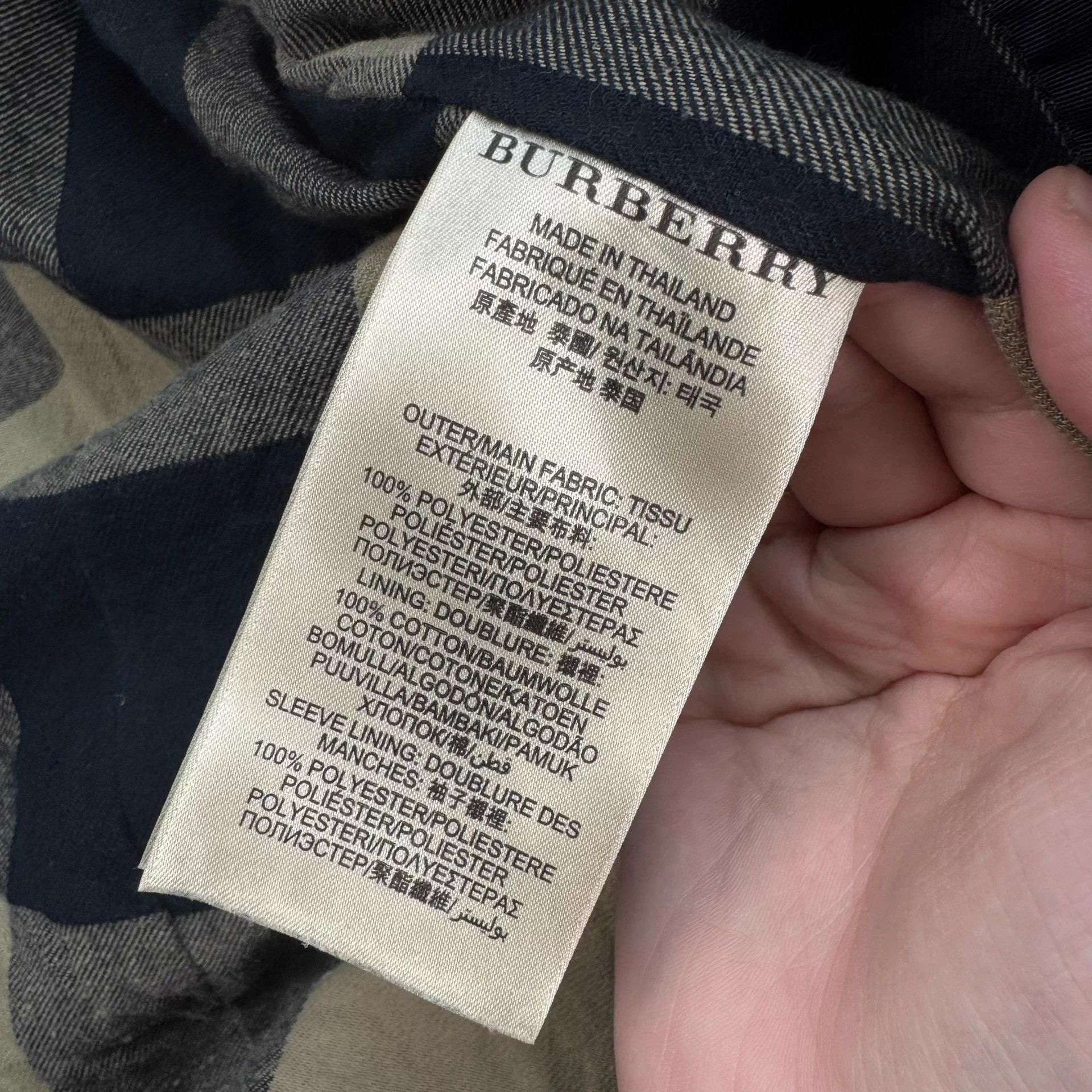 Burberry Burberry check lined blazer M 99 New Size M / US 6-8 / IT 42-44 - 7 Thumbnail