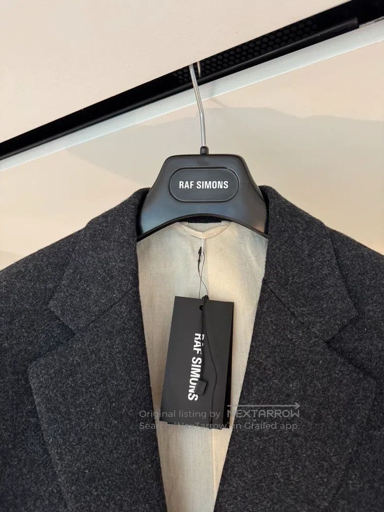 Raf Simons Raf Simons AW20-21 Grey Oversized Suit Size 48R - 4 Thumbnail