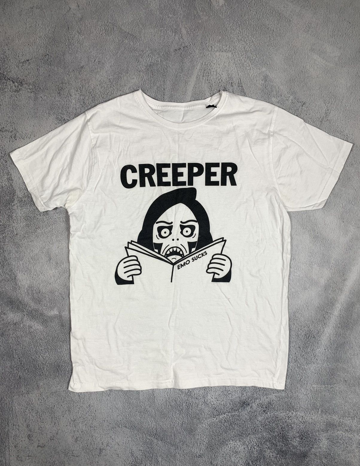 Other Vintage Y2K Humor Emo Sucks tee streetwear big logo size M Size US M / EU 48-50 / 2 - 1 Thumbnail