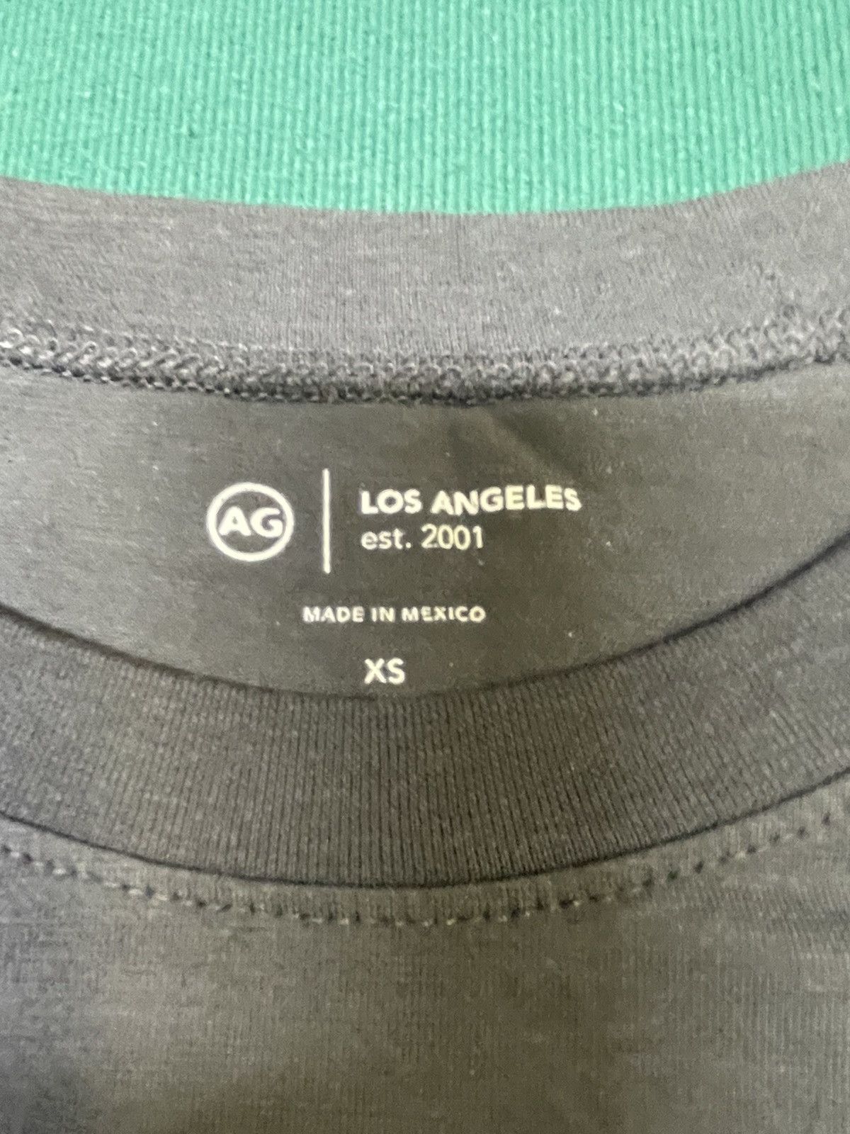 Other AG Jeans Grey/Black Crewneck Tee Size US XS / EU 42 / 0 - 2 Thumbnail