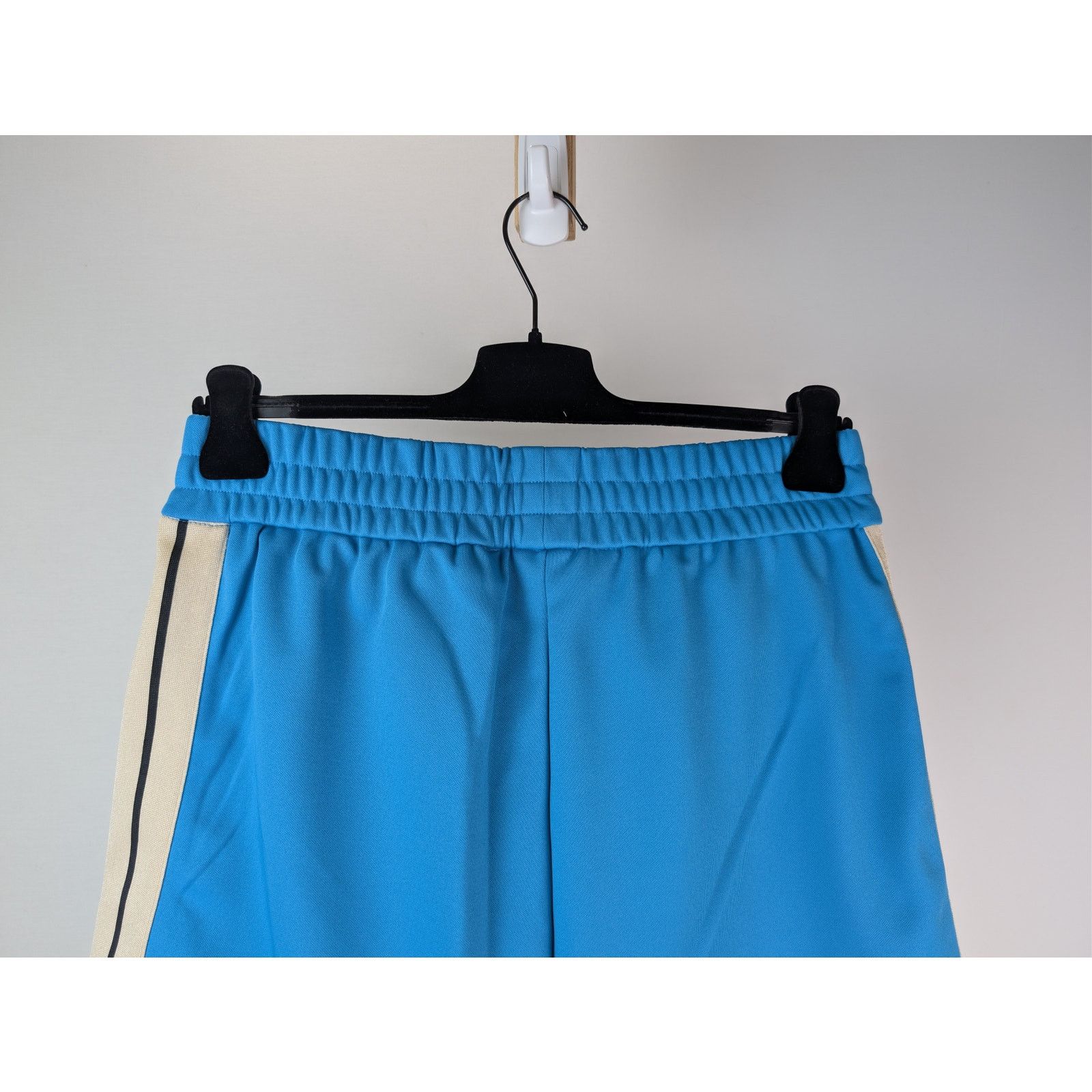 Palm Angels o1rshd1 Classic Logo Track Shorts in Light Blue / Off-White Size US 36 / EU 52 - 10 Thumbnail