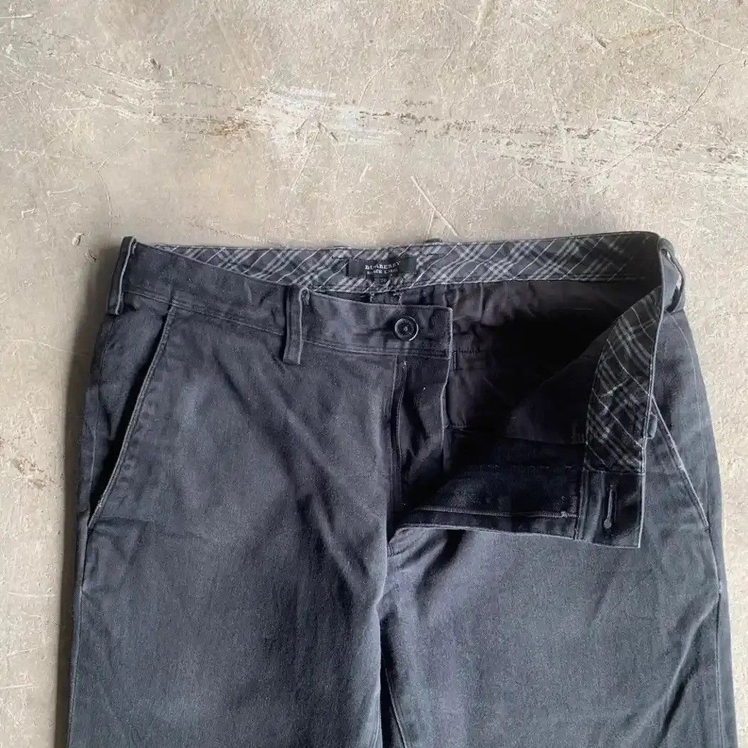 Black Label Burberry x Black Label Designer Chino Blank Pants W29 Size US 29 - 6 Thumbnail