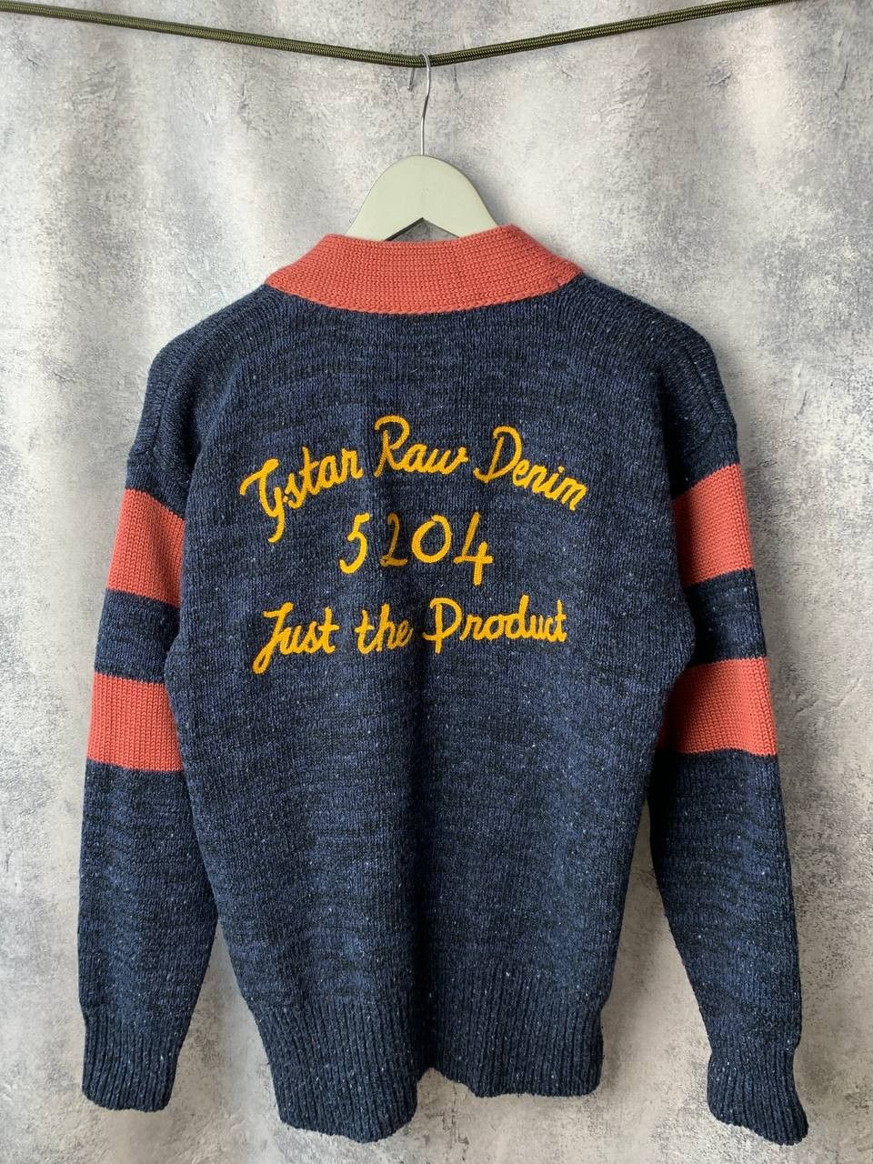 G-Star G-Star Raw Striped Wool V-Neck Sweater size M Size US M / EU 48-50 / 2 - 1 Thumbnail