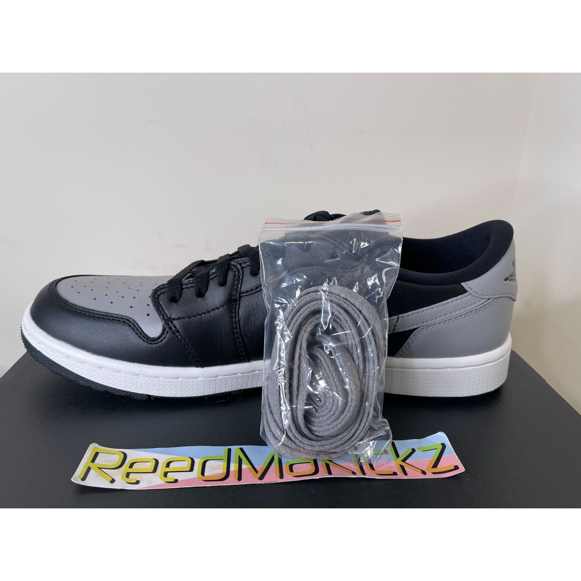 Jordan Brand Jordan 1 Low Golf Shadow Grey SPIKELESS Mens 10us Size US 10 / EU 43 - 7 Thumbnail