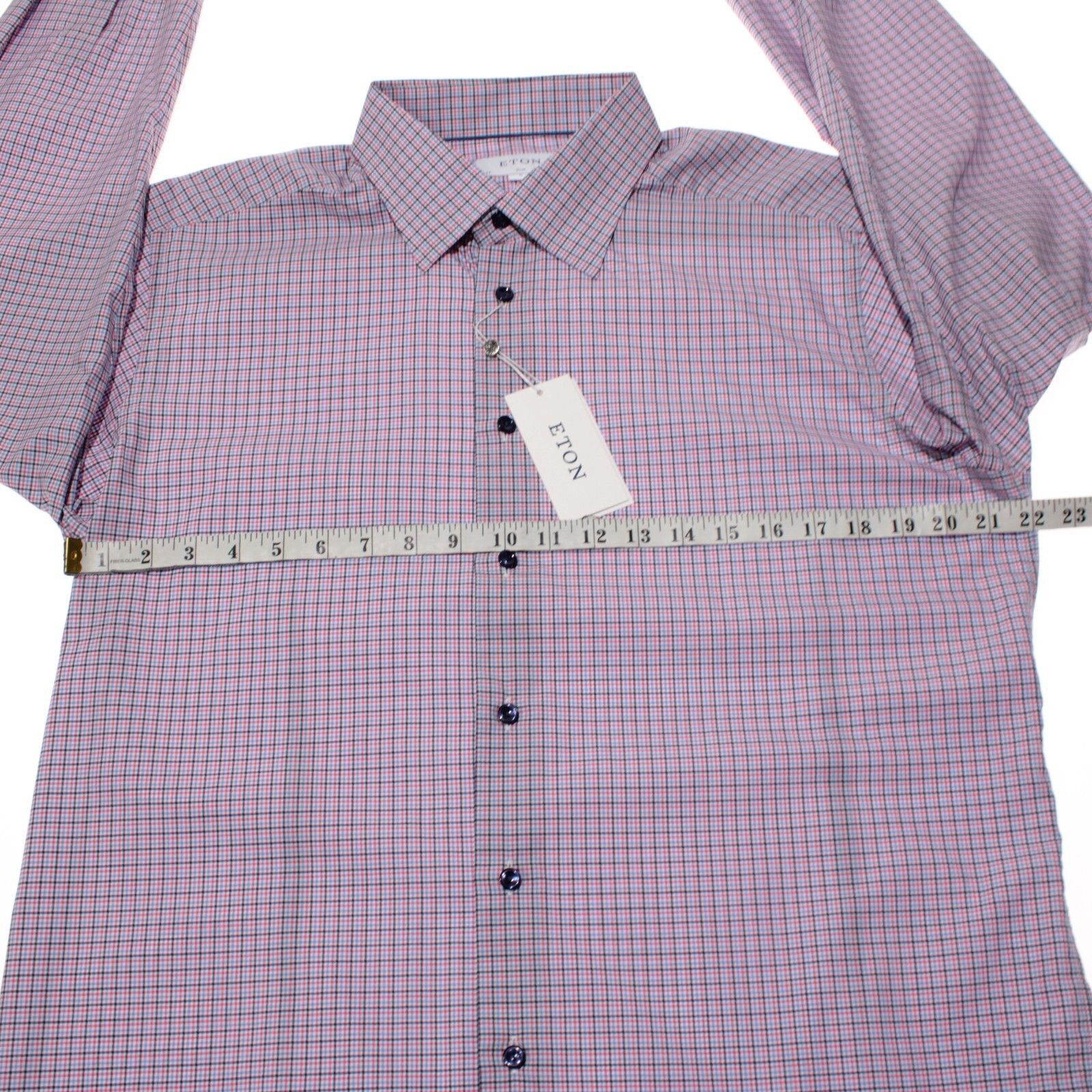 Eton Eton New with tags Shirt Size XL US In Blue Size US XL / EU 56 / 4 - 4 Thumbnail