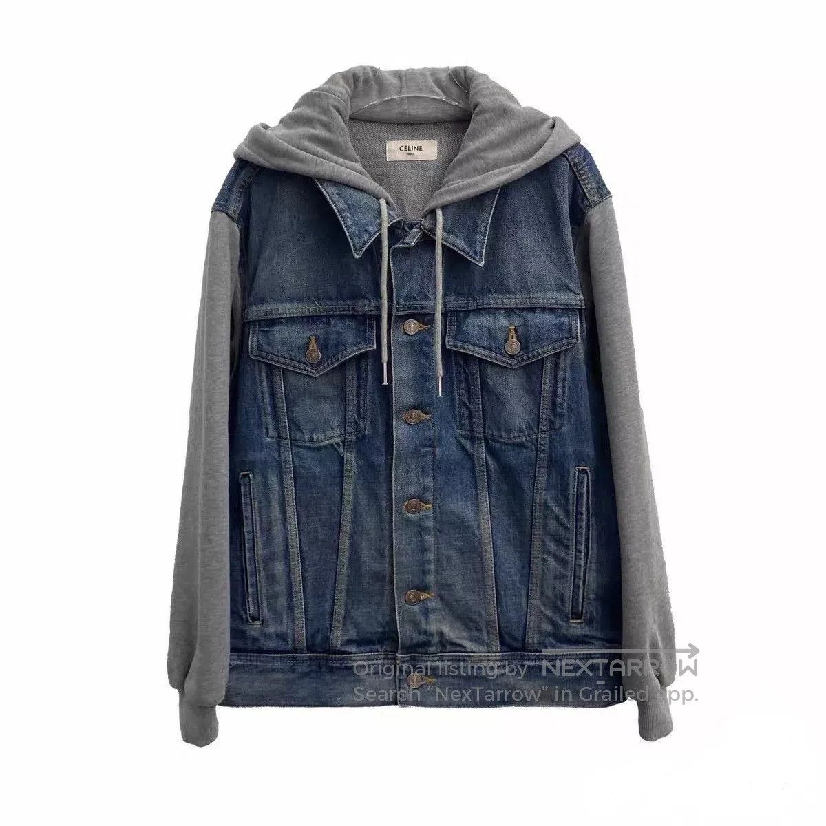 Celine Celine Women's Hooded Lapel Casual Jacket. Size M / US 6-8 / IT 42-44 - 2 Thumbnail