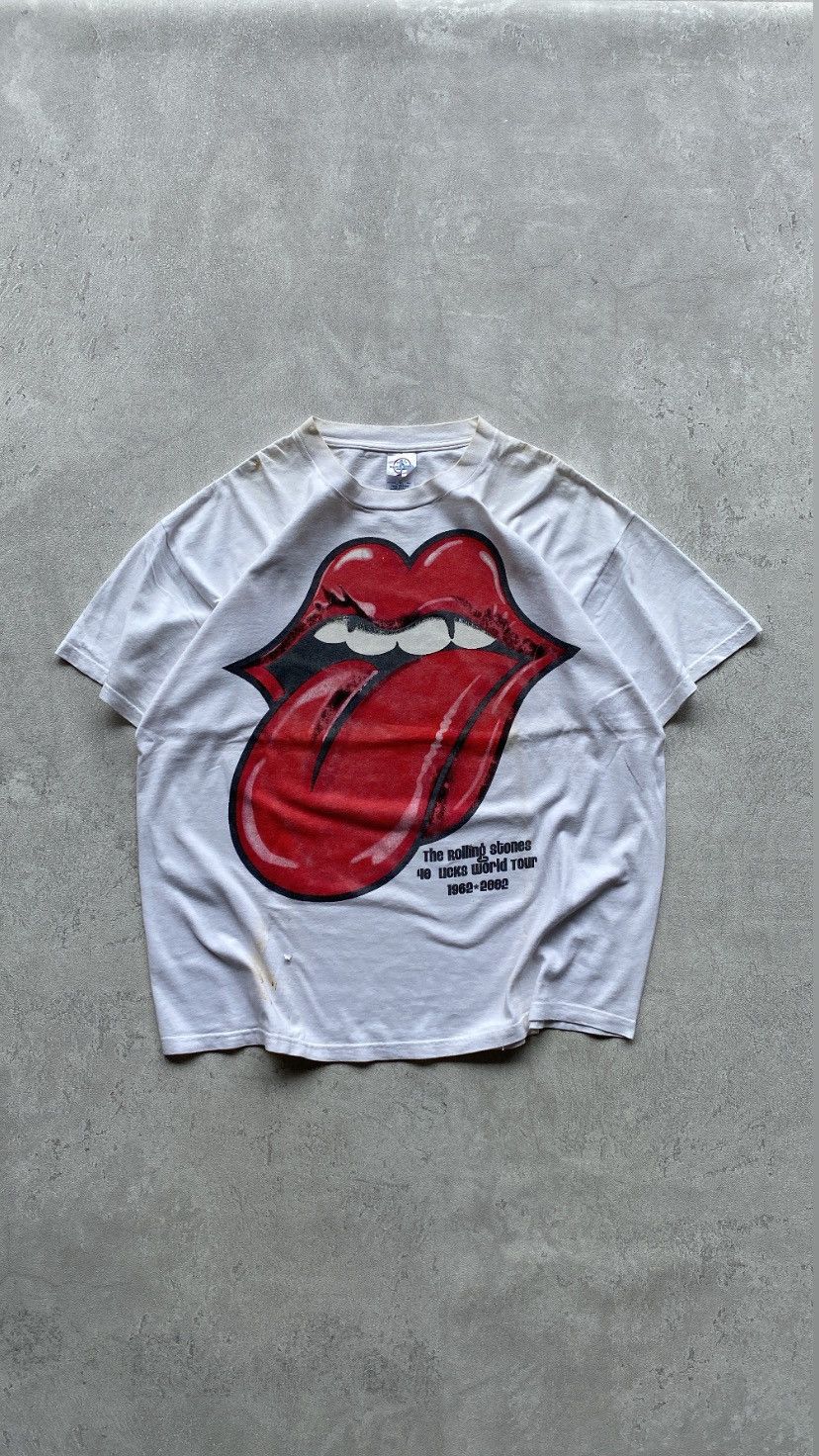 The Rolling Stones Vintage The Rolling Stones 40 Licks World Tour 1962 ✩ 2002 Size US XL / EU 56 / 4 - 1 Thumbnail