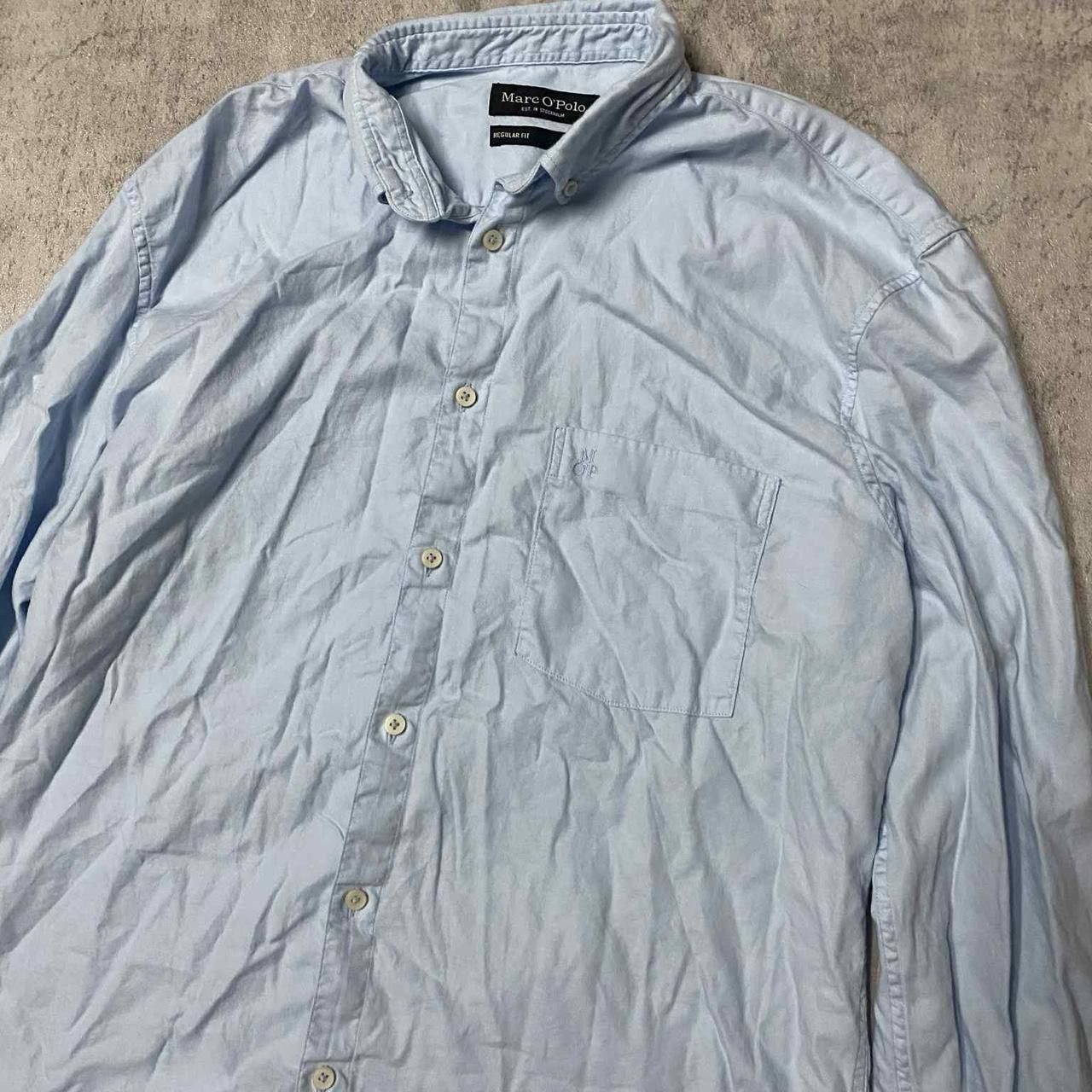 Other Blue casual button-up shirt #blueshirt Size US M / EU 48-50 / 2 - 1 Thumbnail