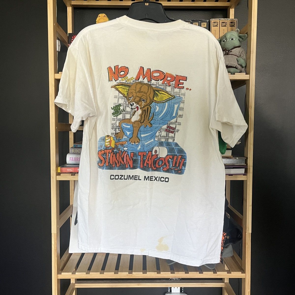 Other Vintage Mexico No More Stinkin Tacos Comedy Humor T Shirt Size US M / EU 48-50 / 2 - 1 Thumbnail