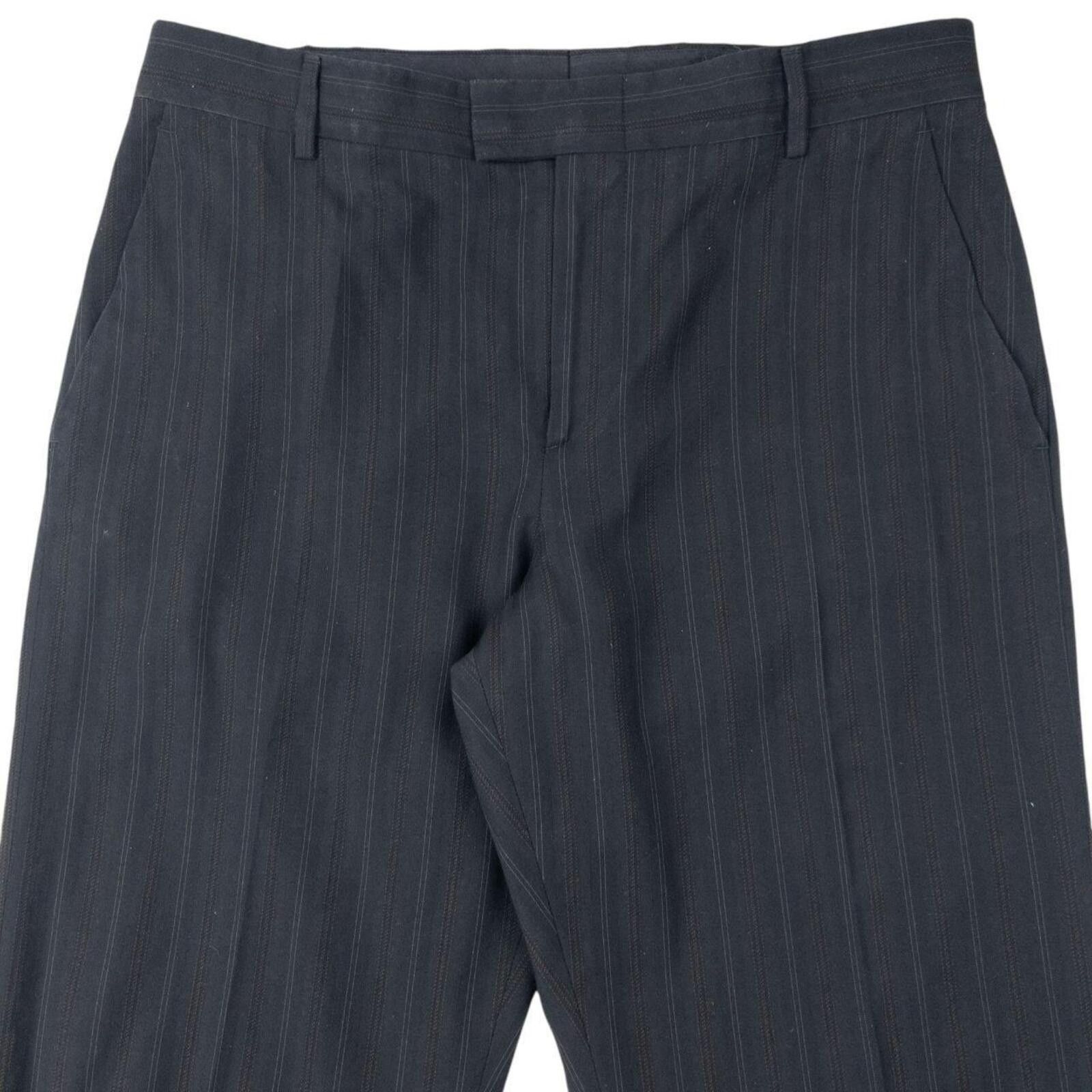 Versus Vintage Versace Versus Pinstripe Jacket & Trousers Suit XL Size 44R - 4 Thumbnail