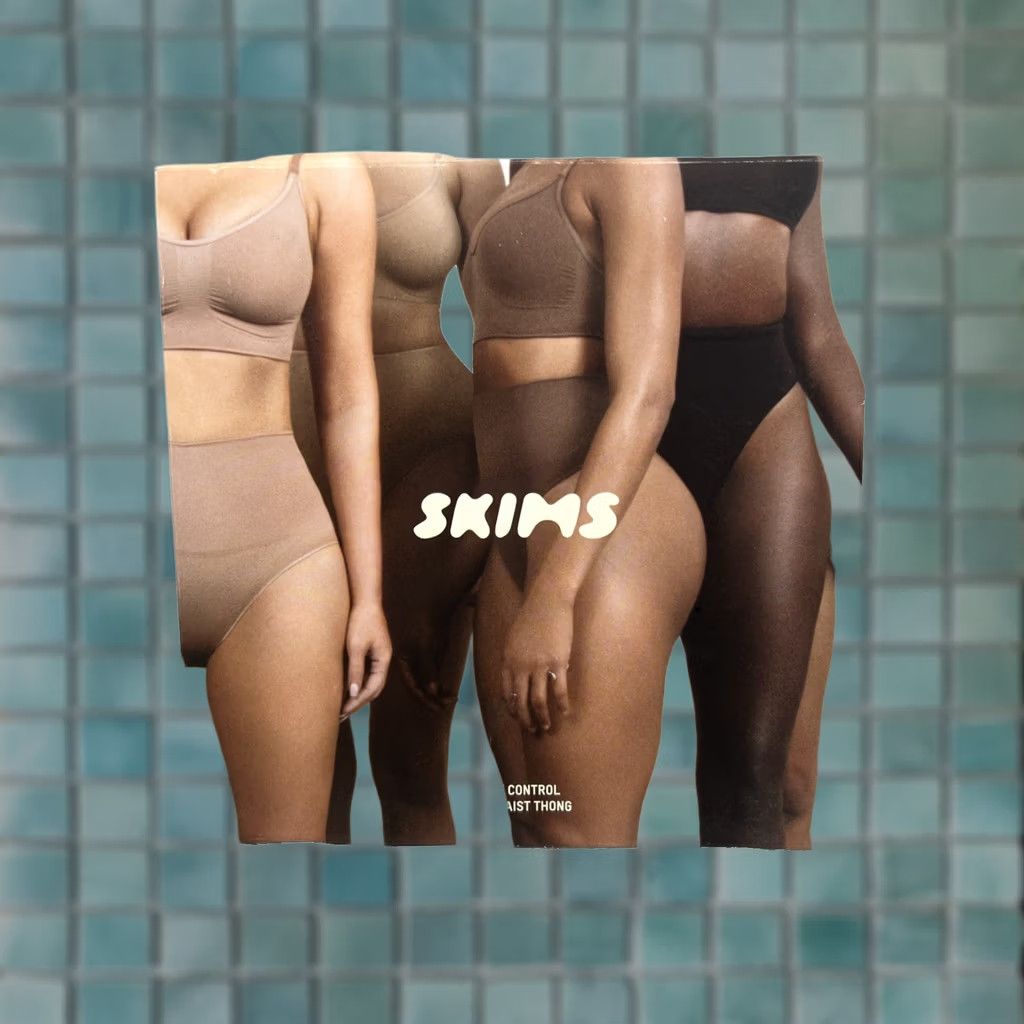 SKIMS Skims Seamless Core Control High Waist Thong Women L Mica Nylon PN-THG-3377 Beige Size ONE SIZE - 1 Thumbnail