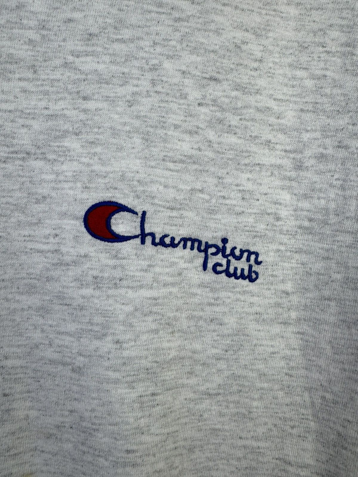 Champion vintage gray 90's Champion long-sleeve crewneck t-shirt Size US M / EU 48-50 / 2 - 4 Thumbnail