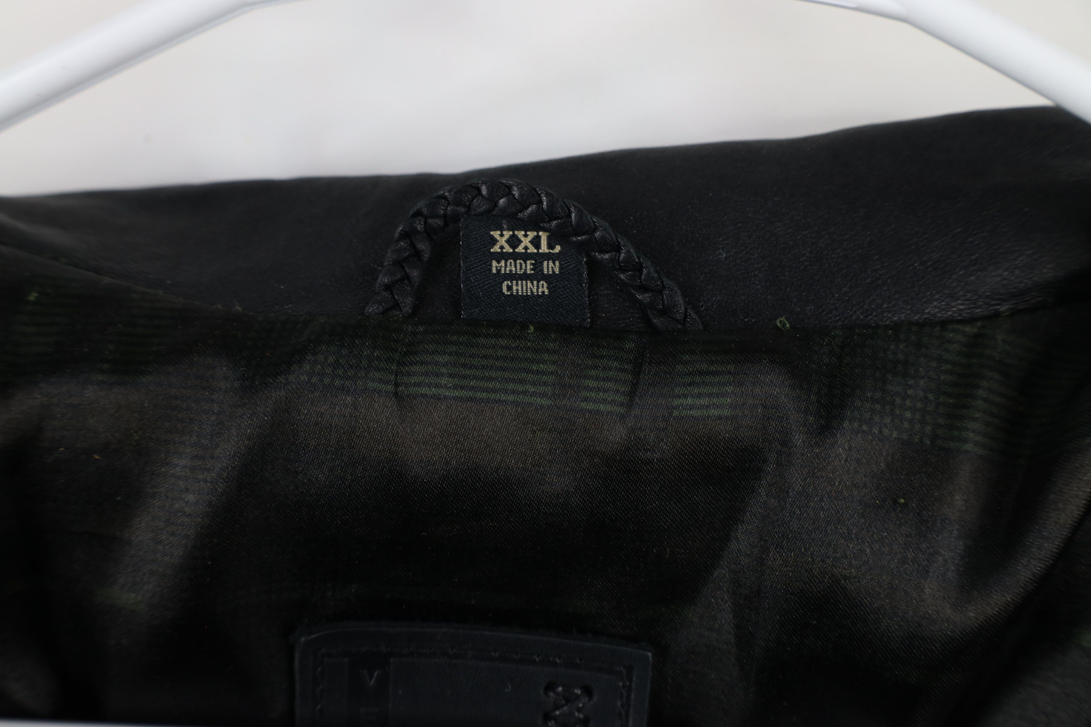 Vintage Vintage 90s Streetwear Soft Lambskin Leather Jacket Black Size US XXL / EU 58 / 5 - 9 Thumbnail