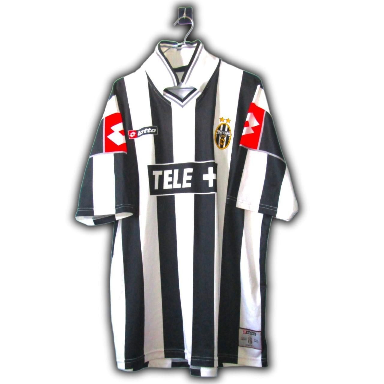 Lotto Sport Fc Juventus Italy 2001 2002 2003 Home Cup Shirt Jersey Size US XL / EU 56 / 4 - 2 Thumbnail