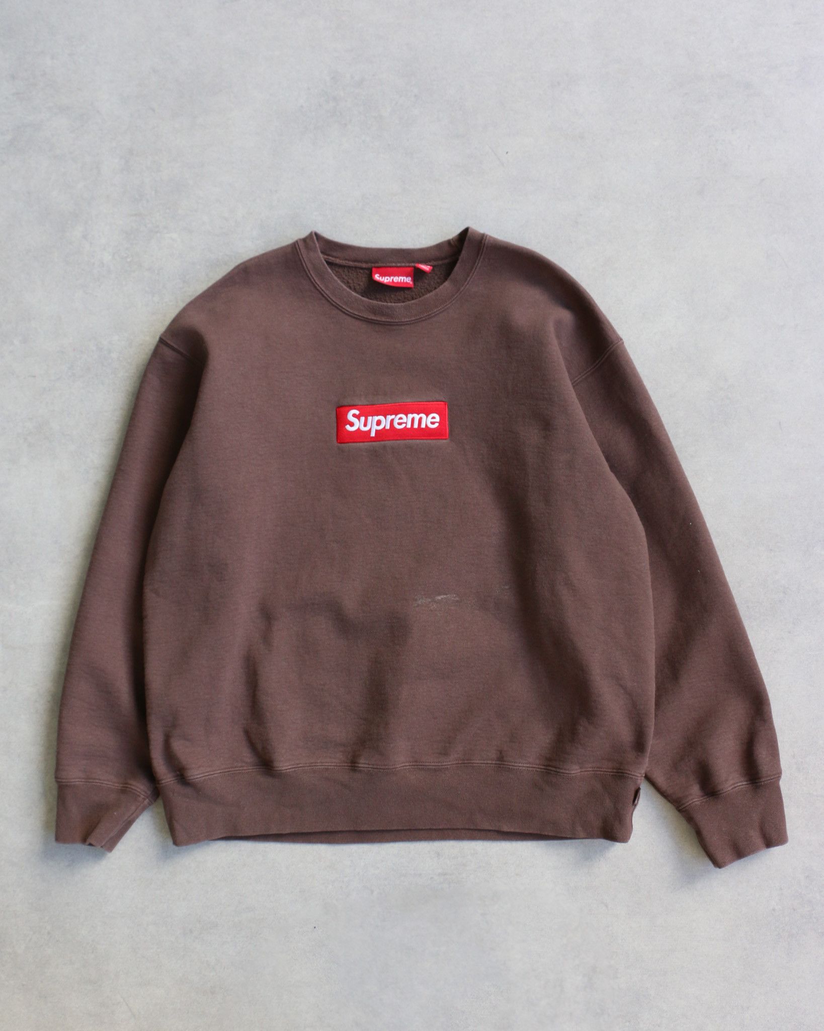 Supreme Supreme Box Logo Hoodie Dark Brown 2021 | Grailed