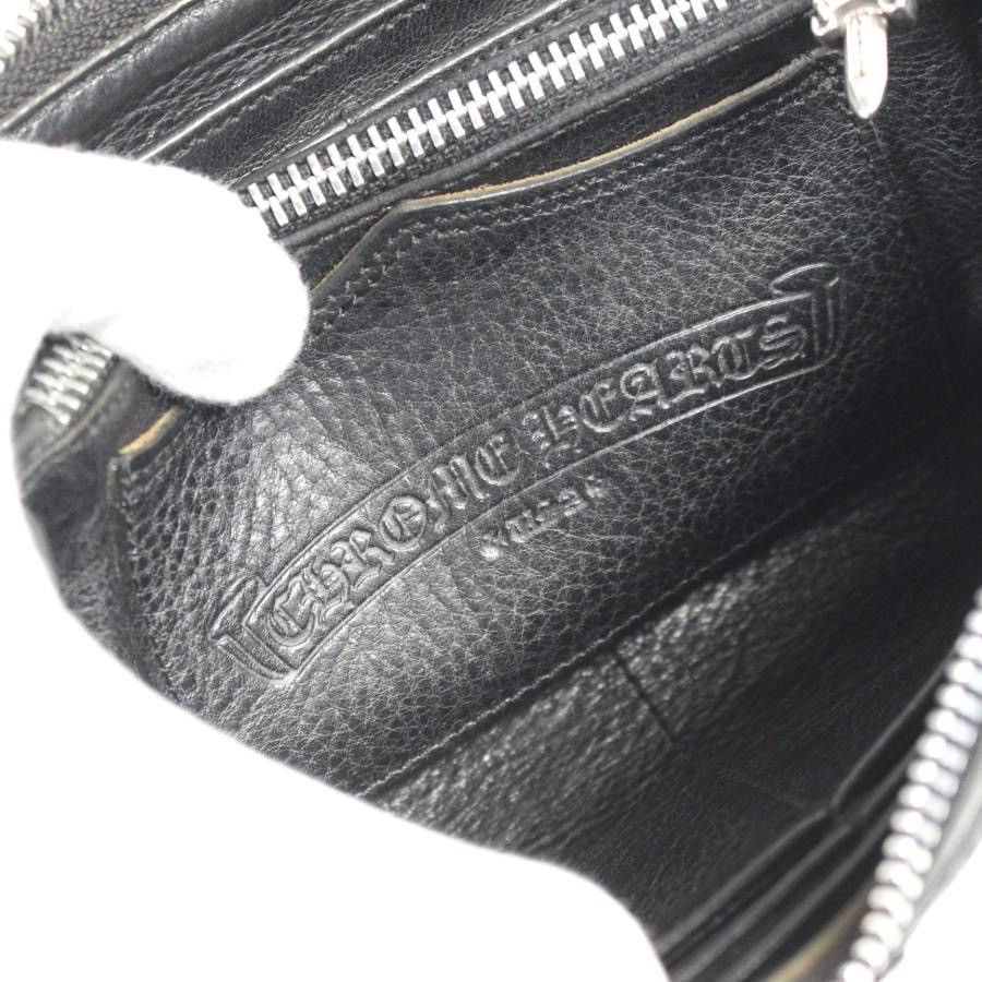 Chrome Hearts Chrome Hearts cemetery cross leather patch wallet Size ONE SIZE - 9 Thumbnail