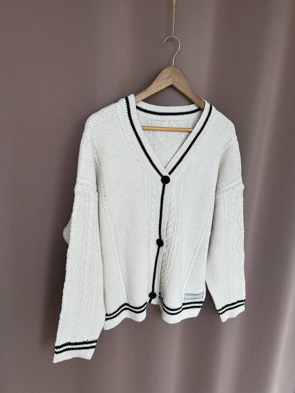 Other Taylor Swift Knit Cardigan Womens Size XL/L White Sweater Size XL / US 12-14 / IT 48-50 - 5 Thumbnail