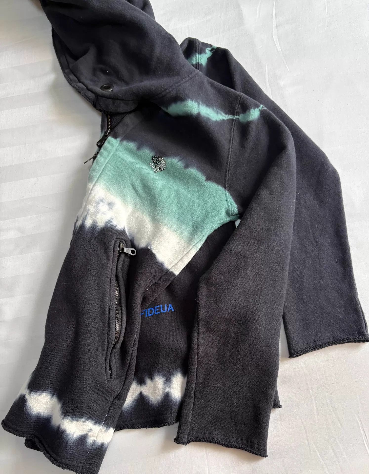 FranCisT MOR.K.S francist mor.k.s. vintage kei tie-dye hoodie double zip Size S / US 4 / IT 40 - 8 Thumbnail