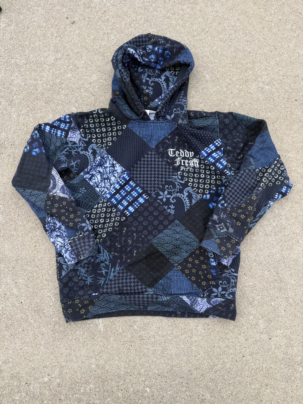 Teddy Fresh Teddy Fresh patchwork hoodie size XL Size US XL / EU 56 / 4 - 1 Thumbnail
